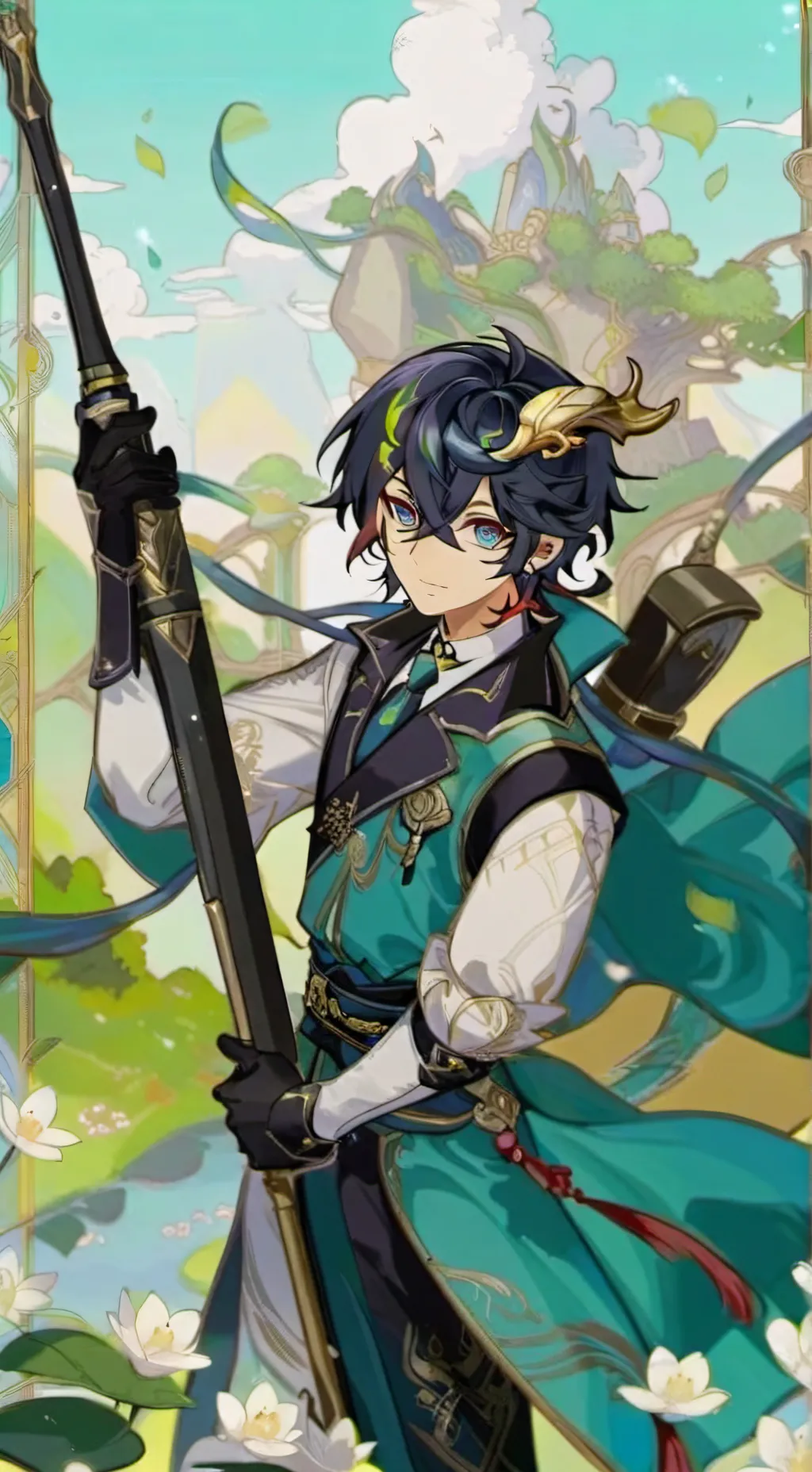 ai character: kinich background