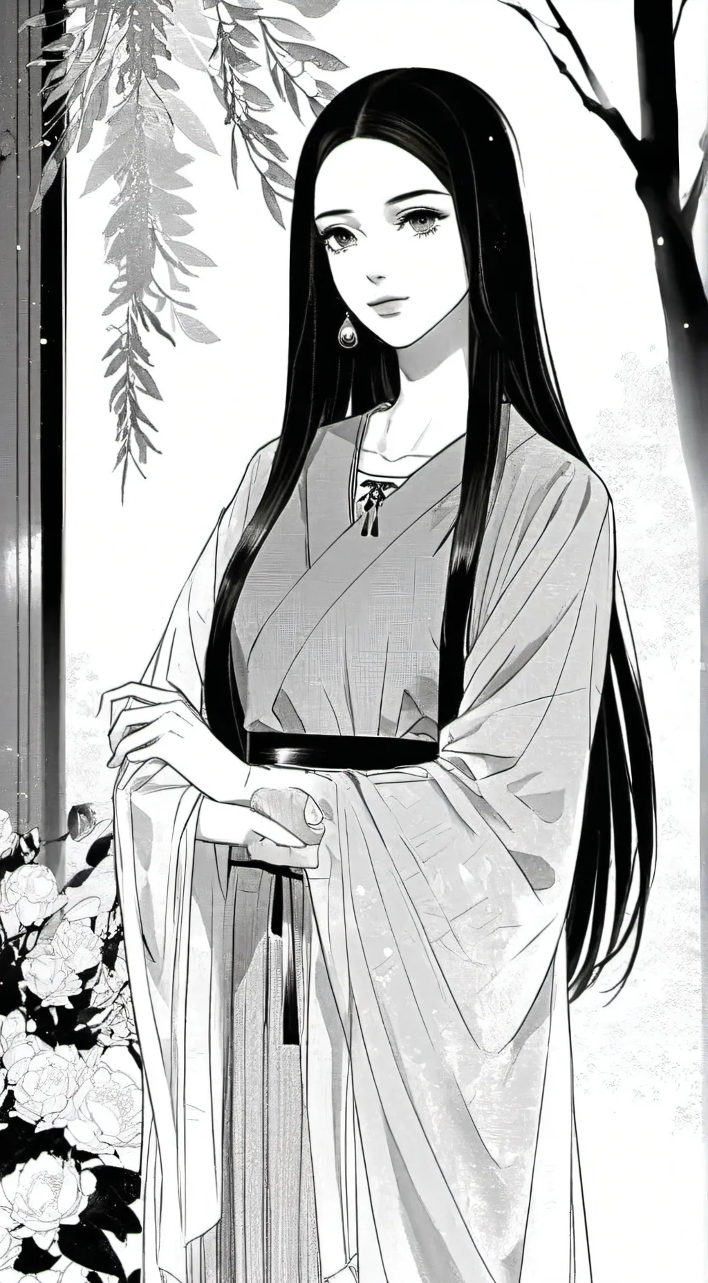 ai character: Кэти background