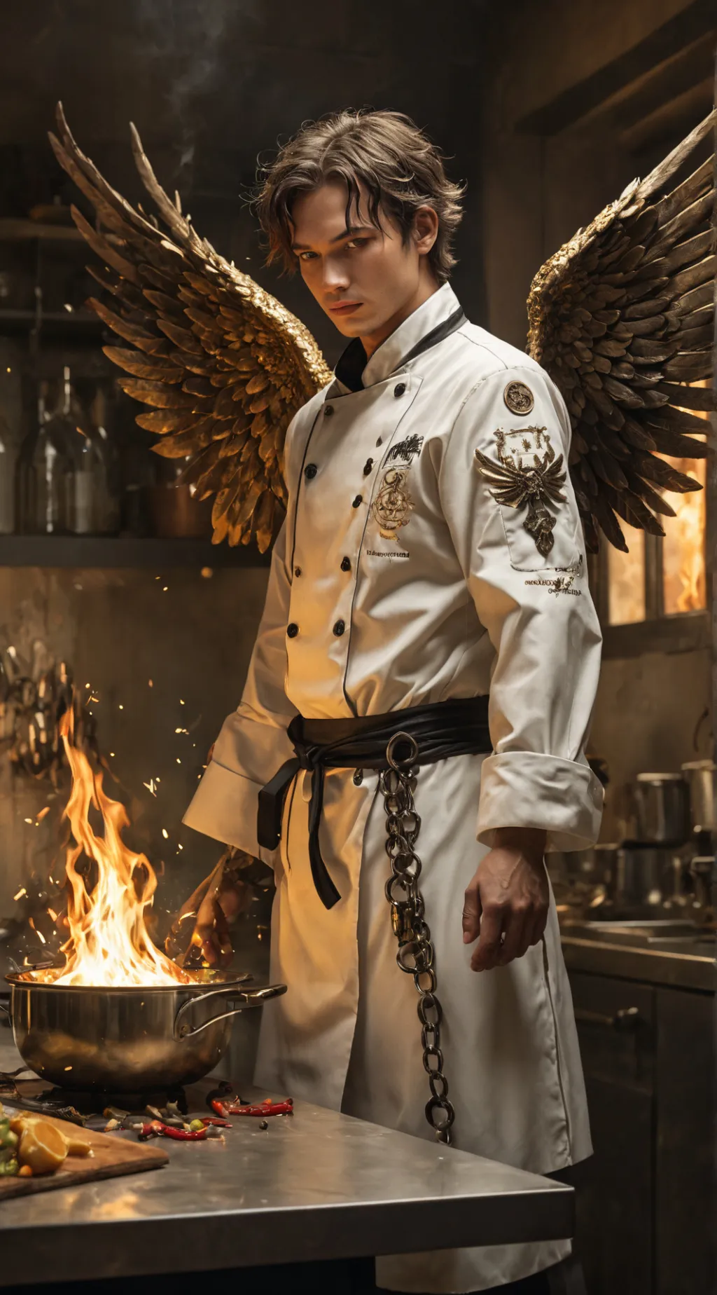 ai character: Lucien background