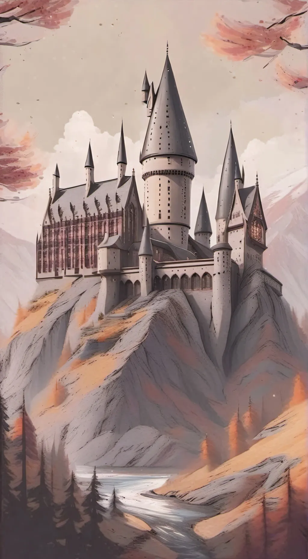ai character: Hogwarts pick me background