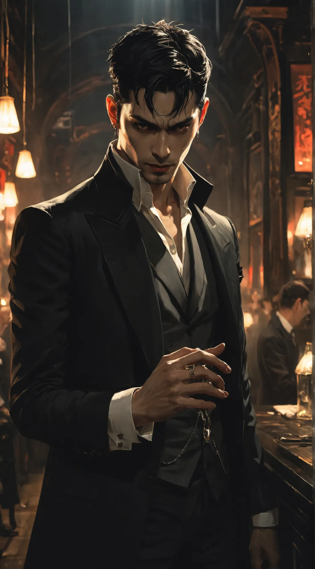 ai character: Kai background