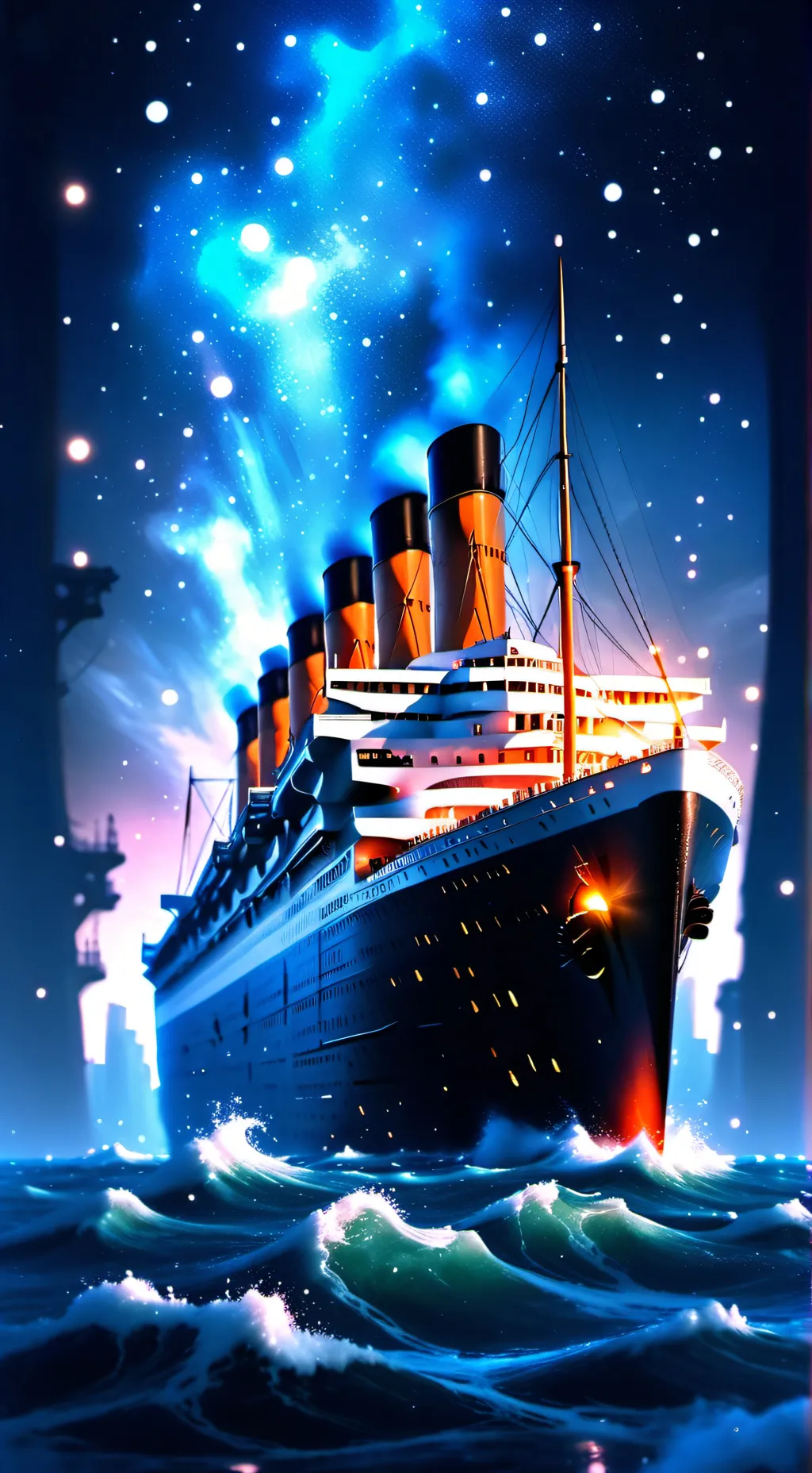 ai character: Sprunki Titanic background