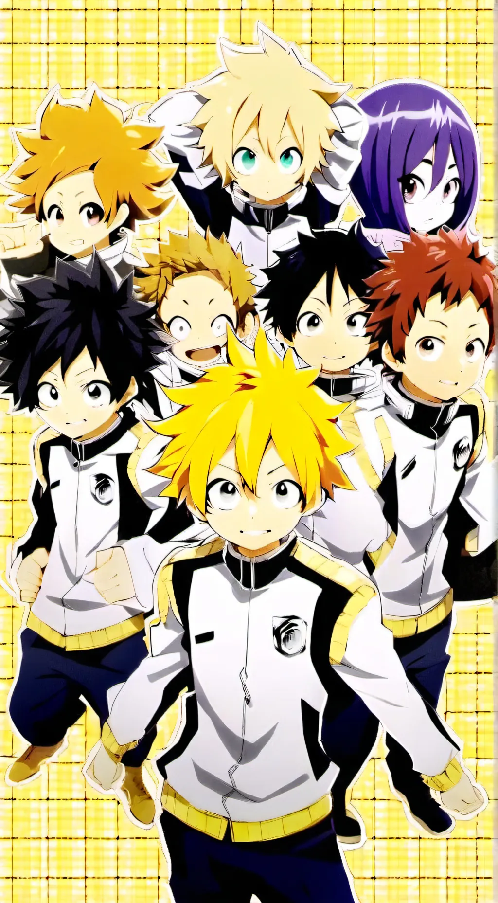 ai character: MHA sleepover~ background