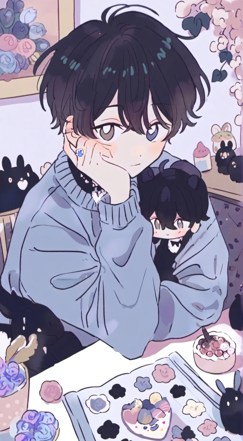 ai character: Hogwarts  background