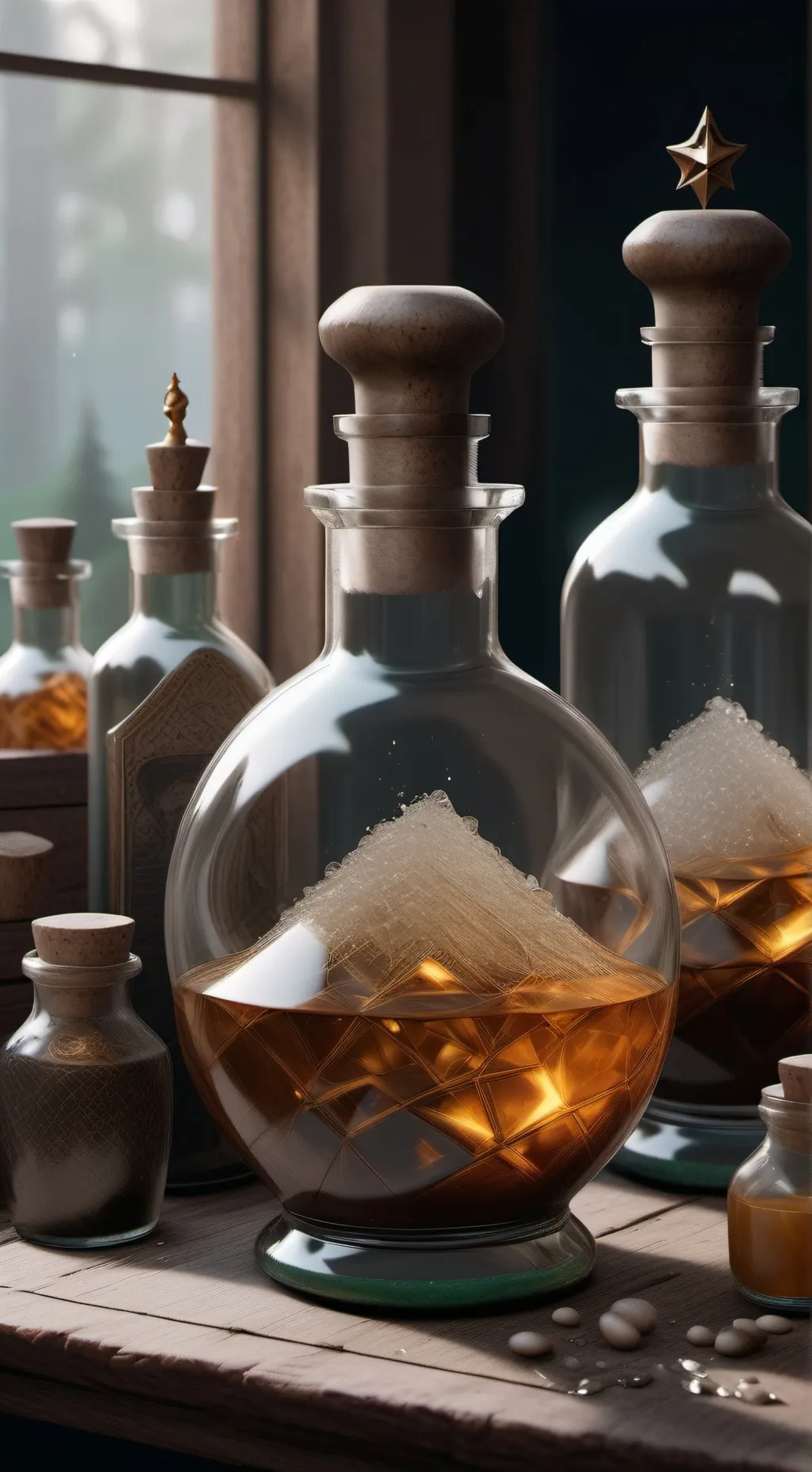 ai character: Ray background