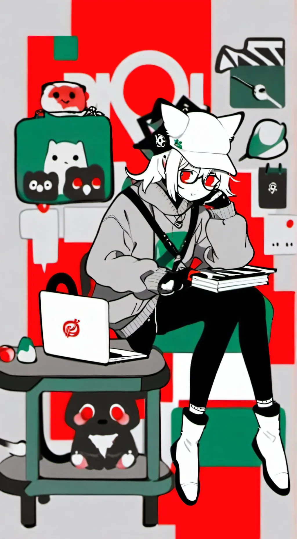 ai character: amiko18 background