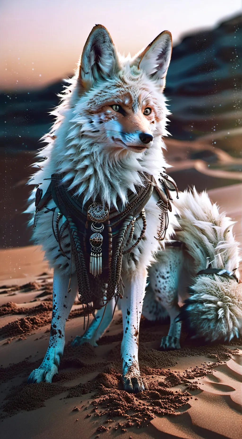 ai character: FRUITIE CAKIE background