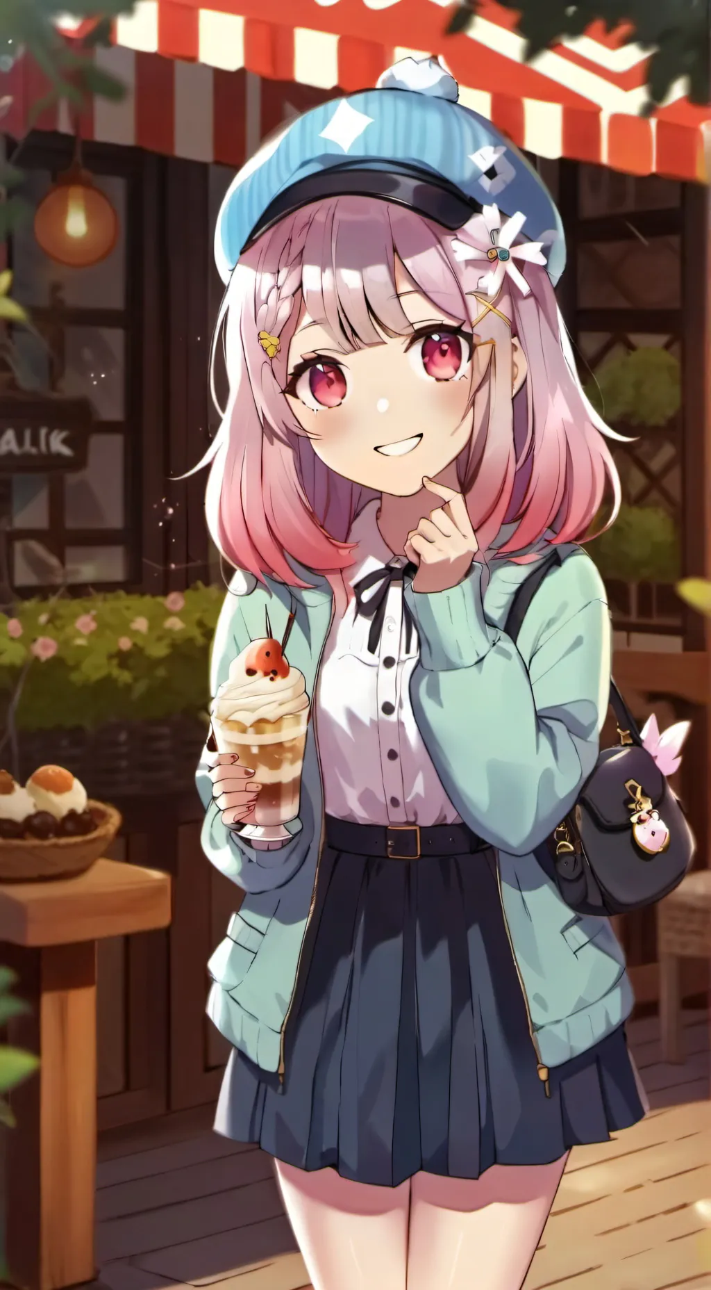 ai character: lily background