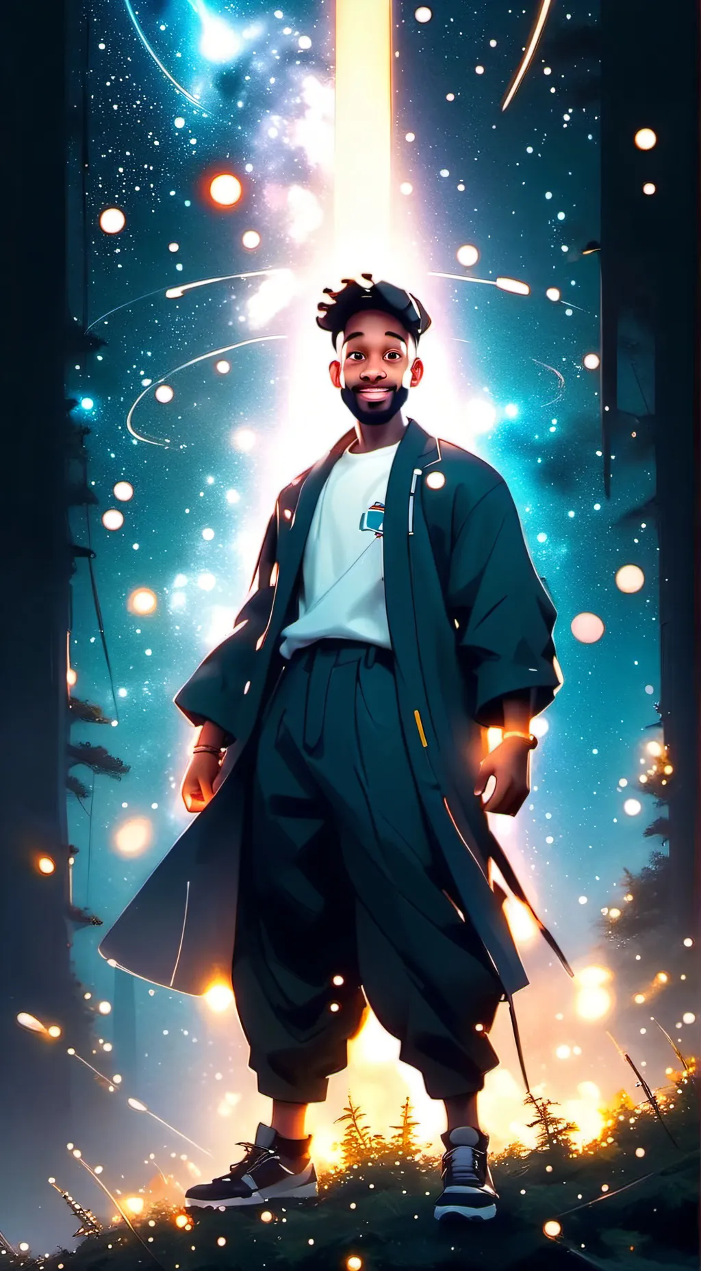 ai character: Forsaken meets crk background