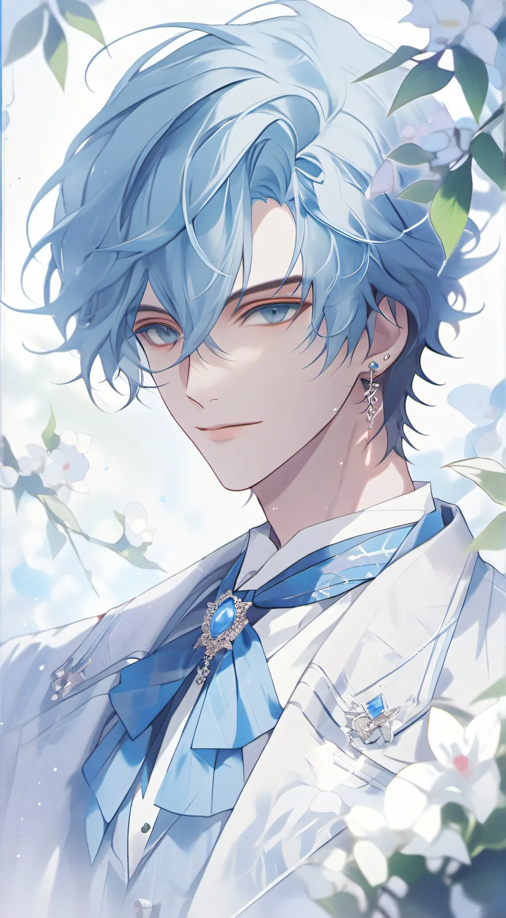 ai character: justin  background