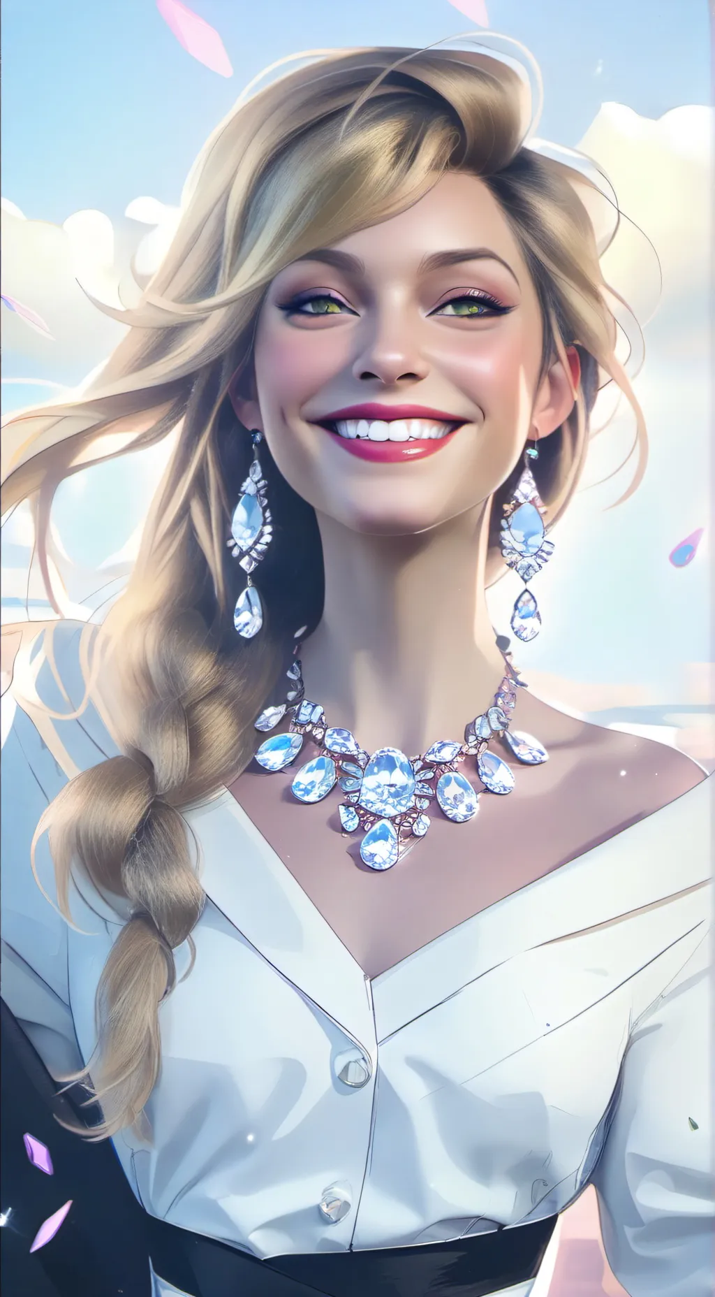 ai character: Aria background