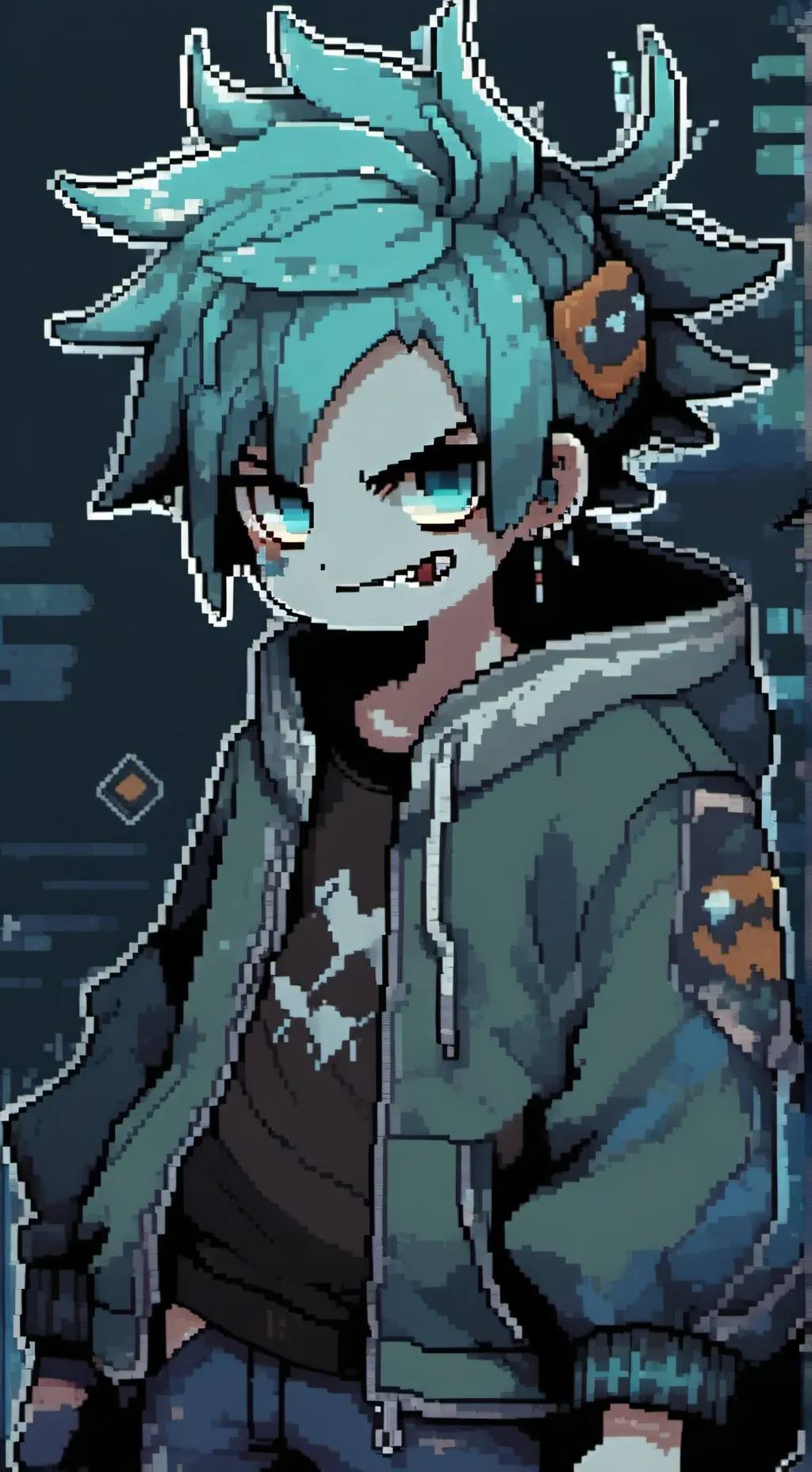 ai character: Bluudud
Bluudud background