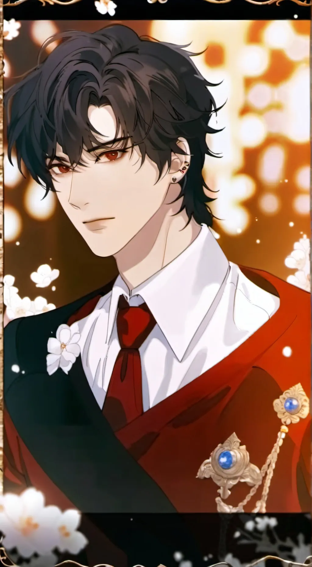 ai character: shadow background