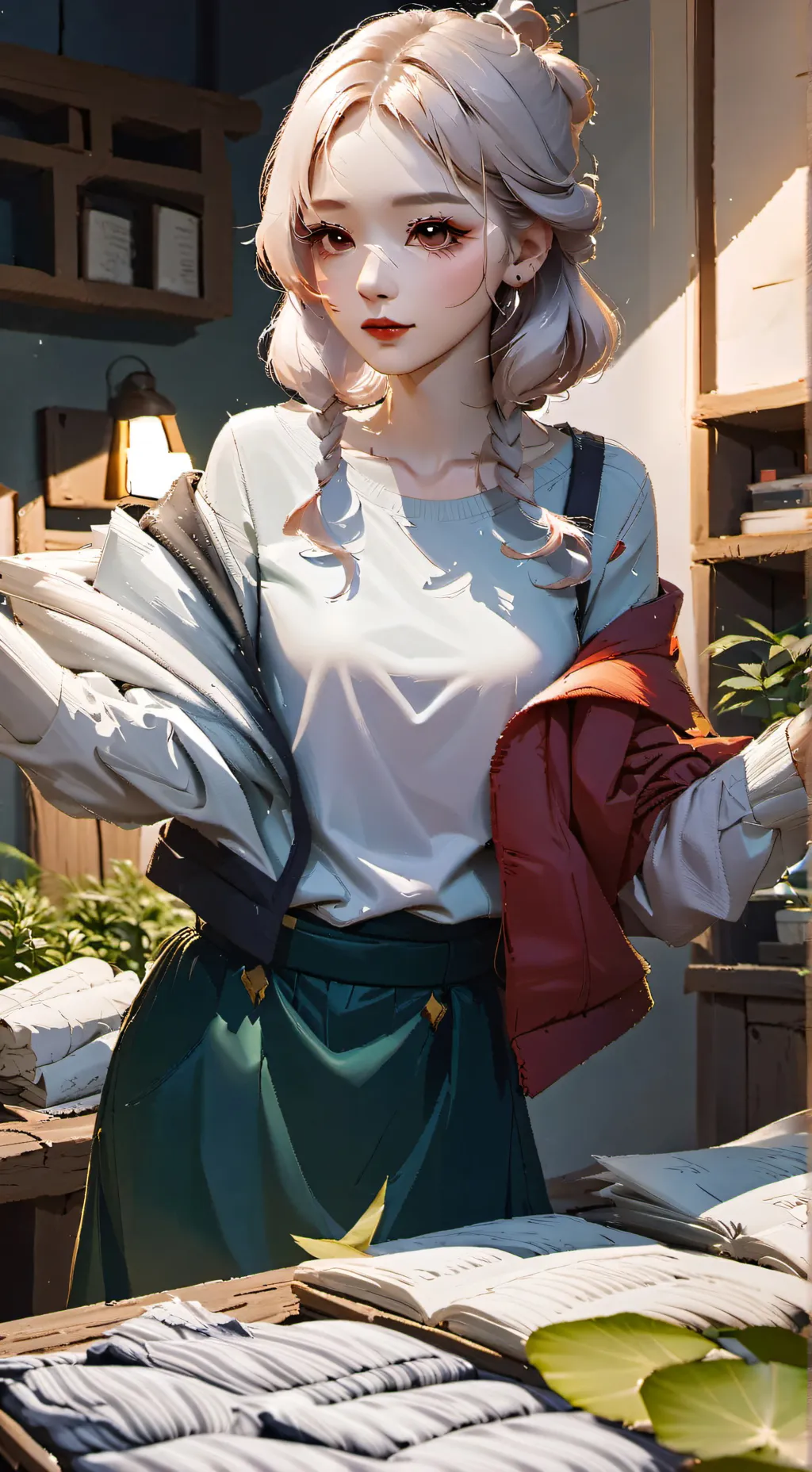 ai character: Harniesha background