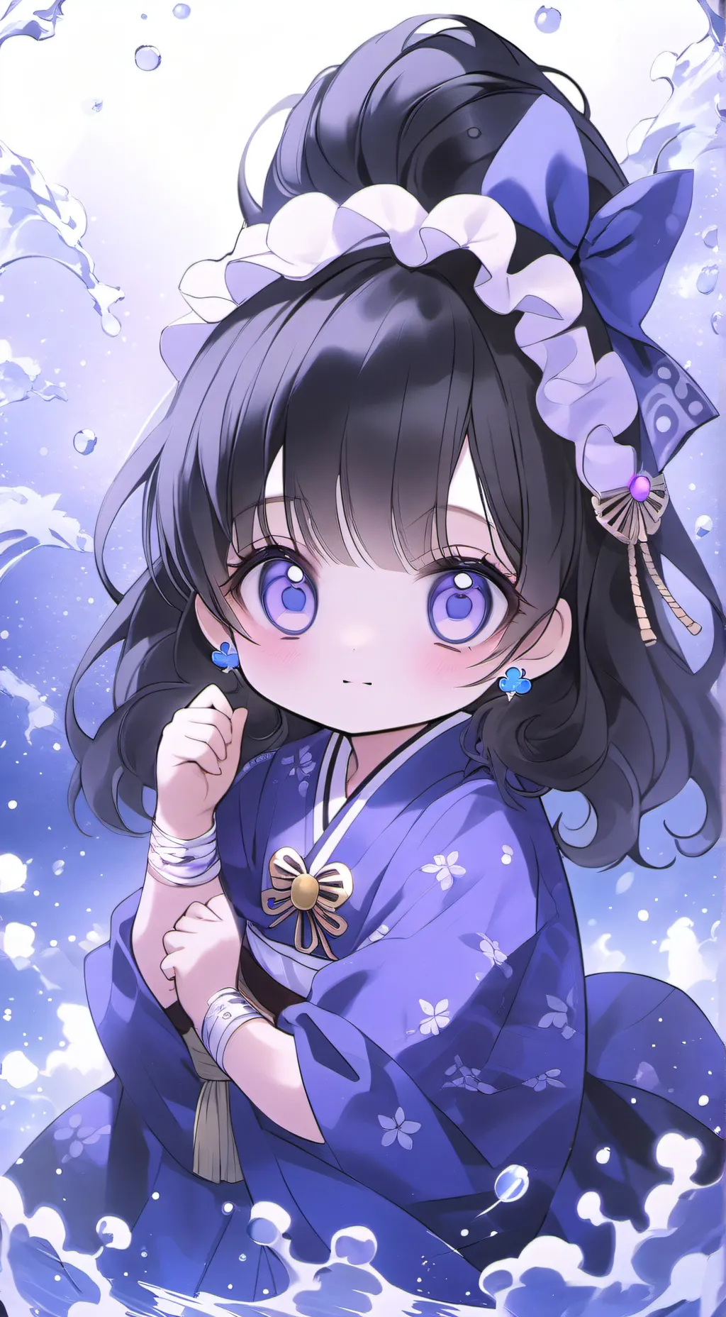 ai character: Nico robin background