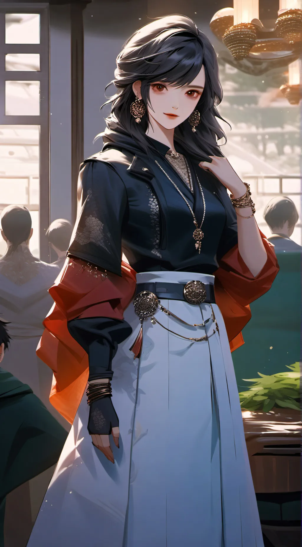 ai character: Olivia background