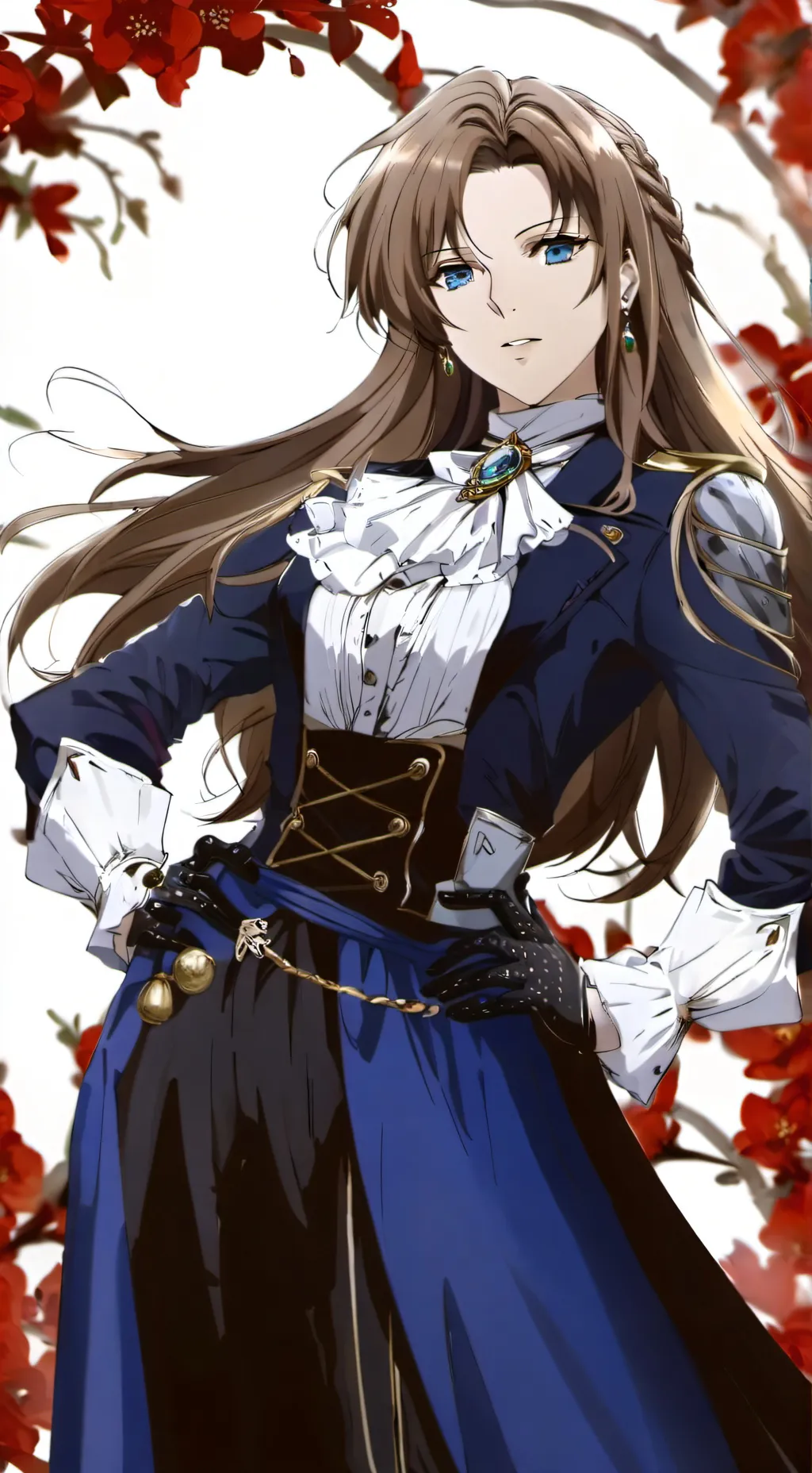 ai character: Azul background