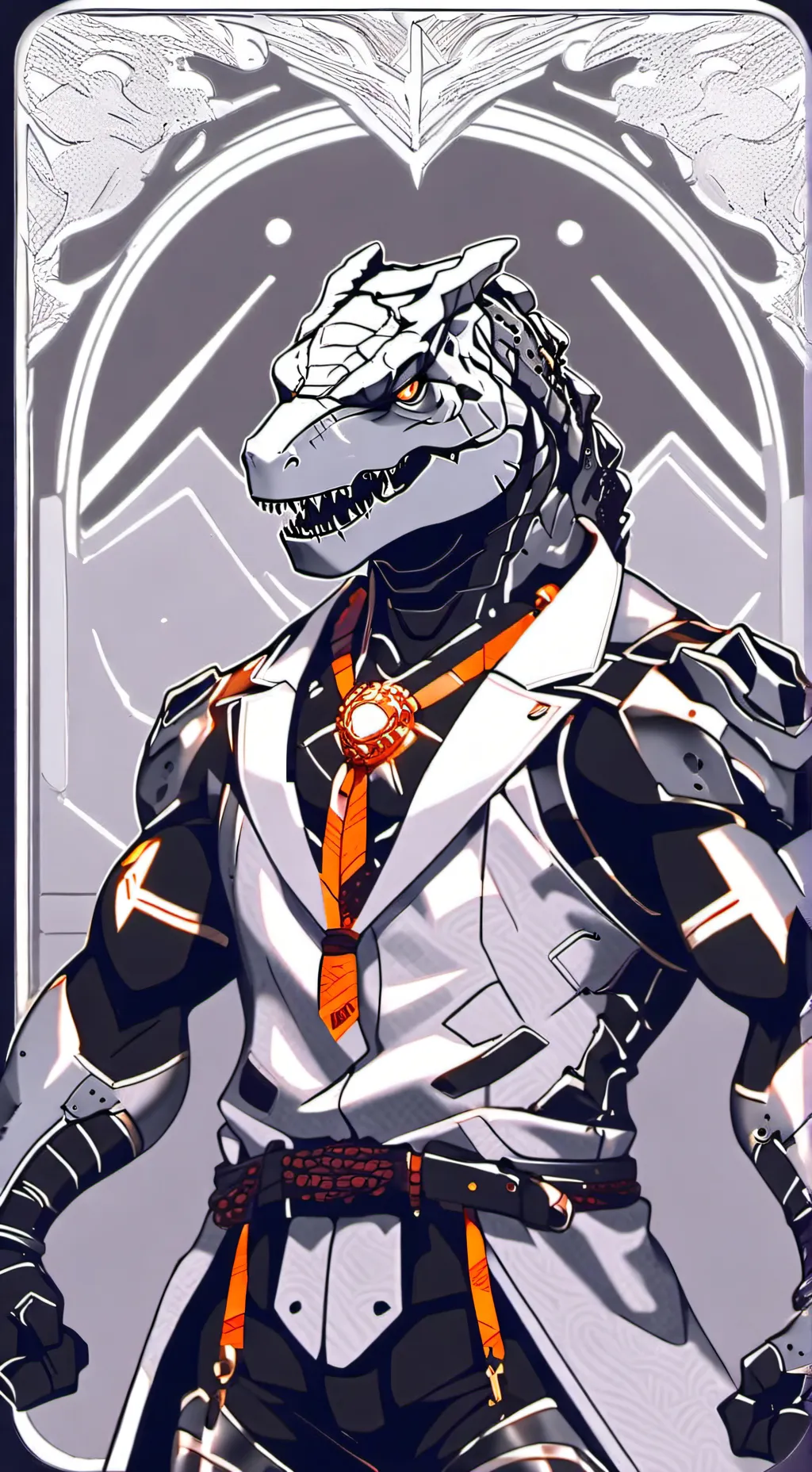 ai character: buck background