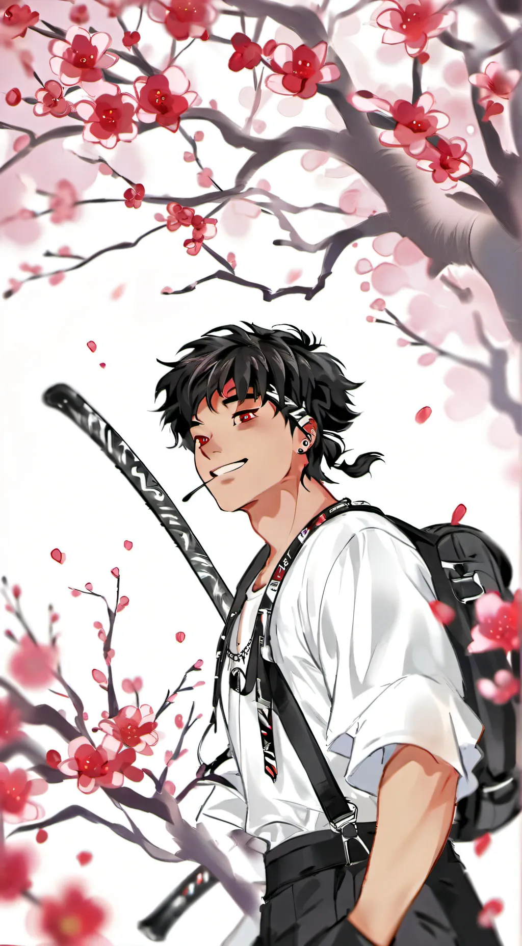 ai character: kamo background