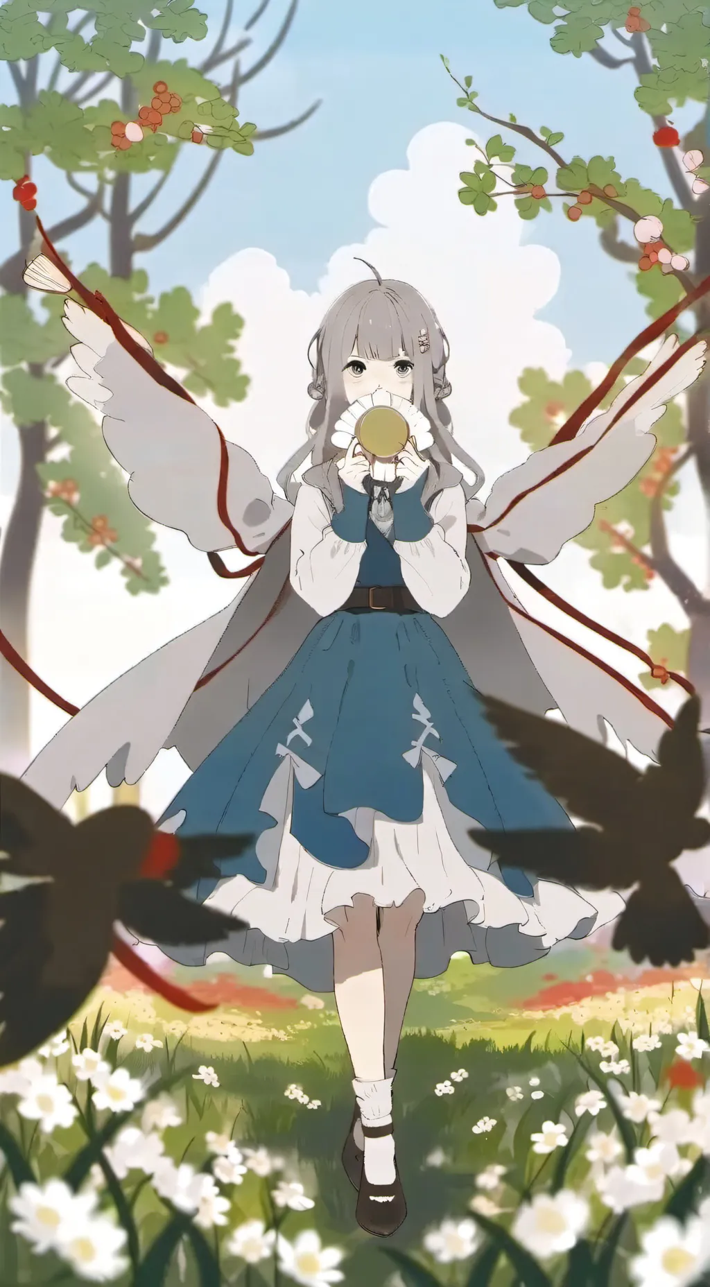 ai character: Цуя background