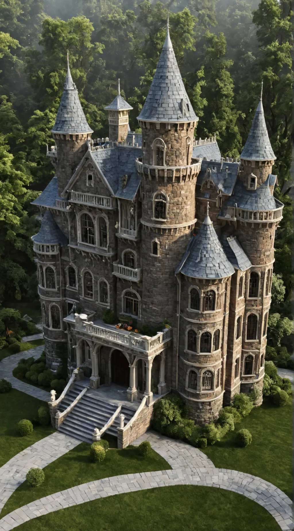 ai character: THE SECRET GARDEN  background