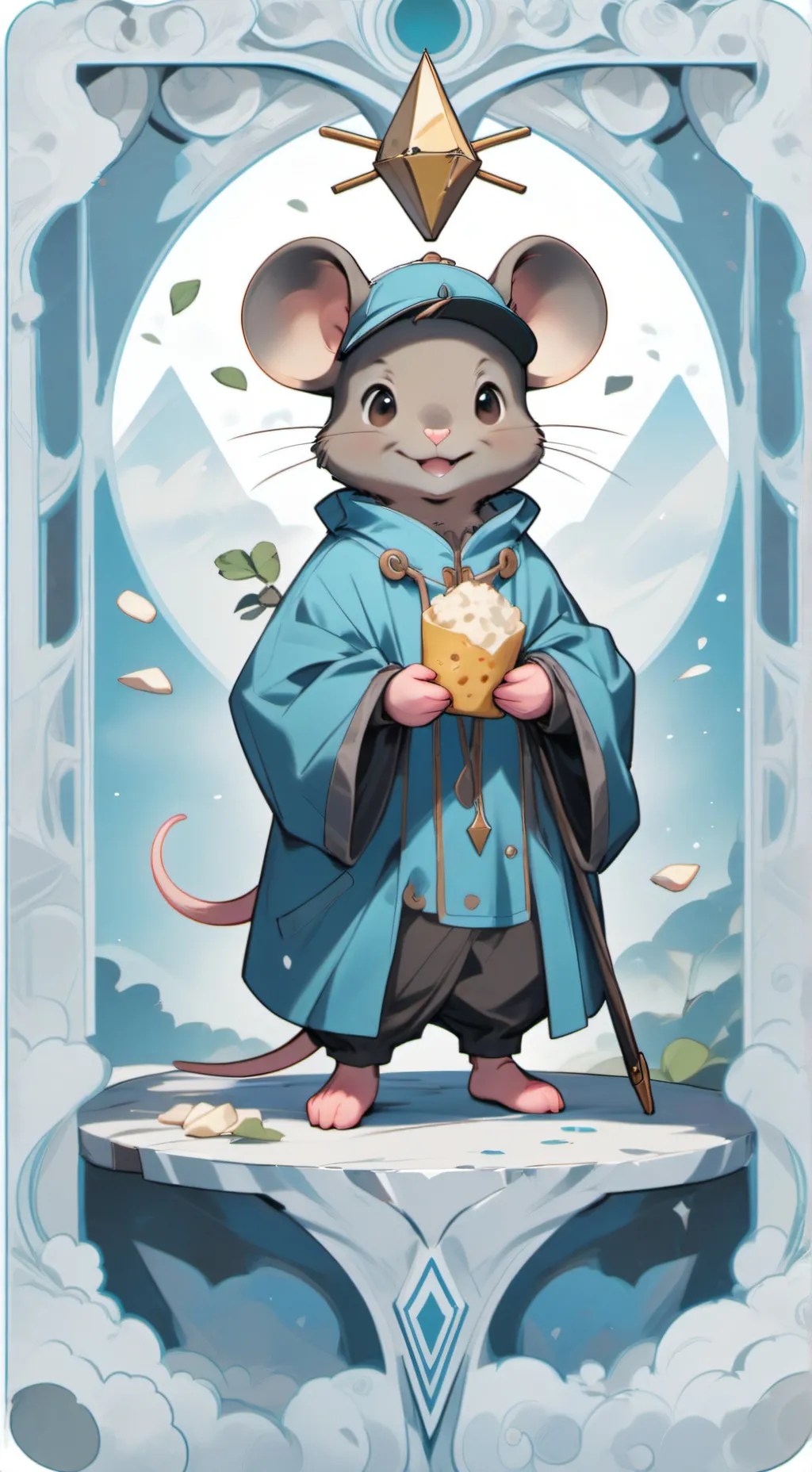 ai character: Louie background