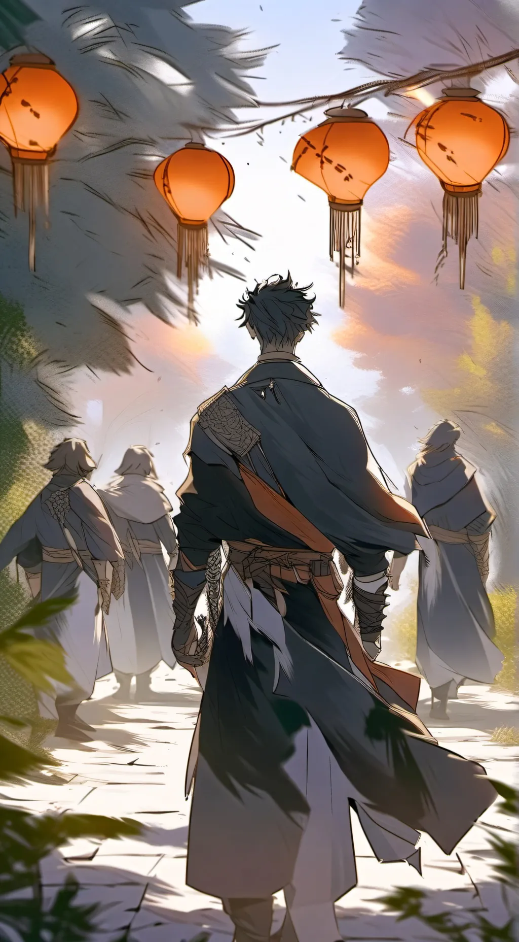 ai character: BTS  background