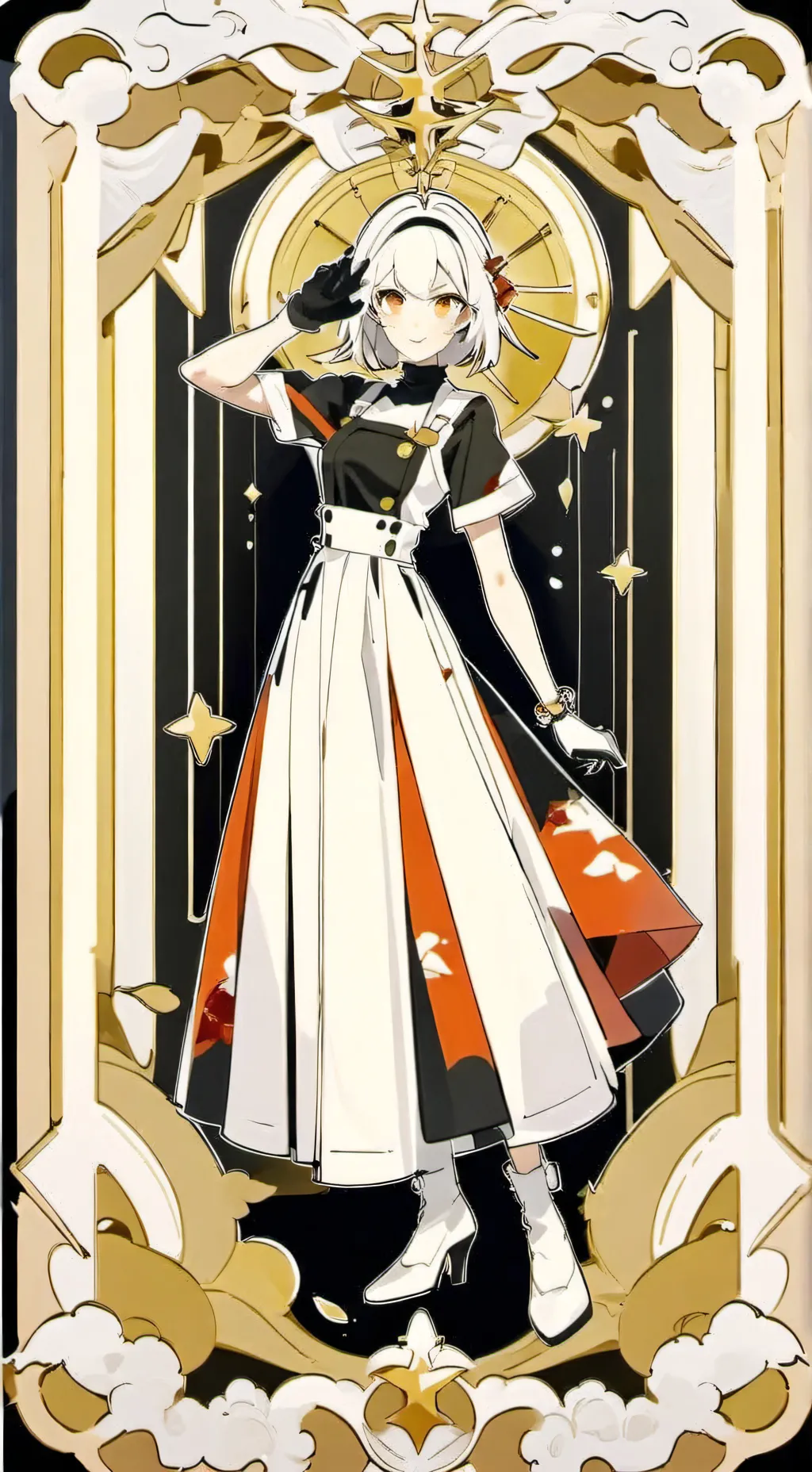 ai character: Evelyn background