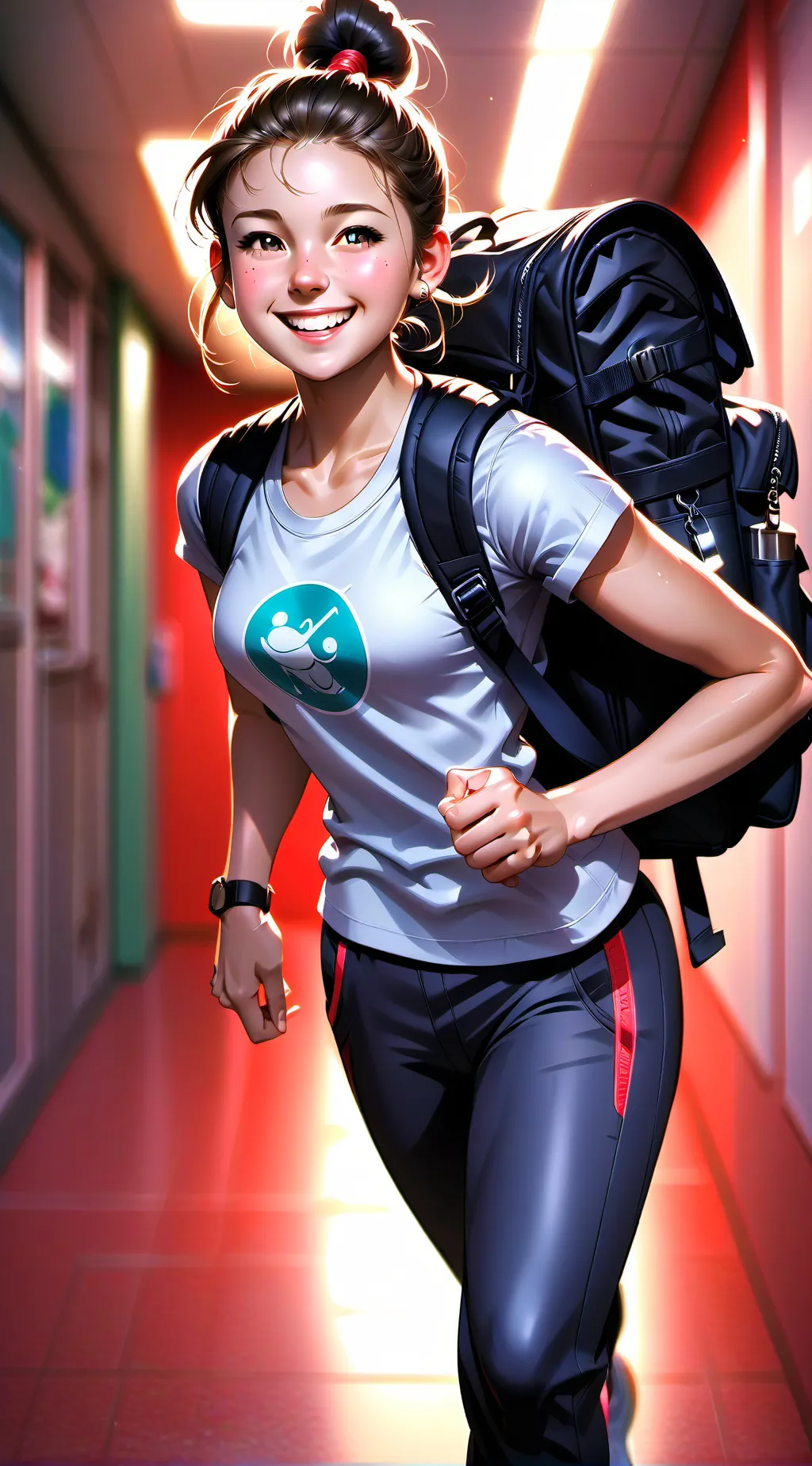 ai character: Lilly background