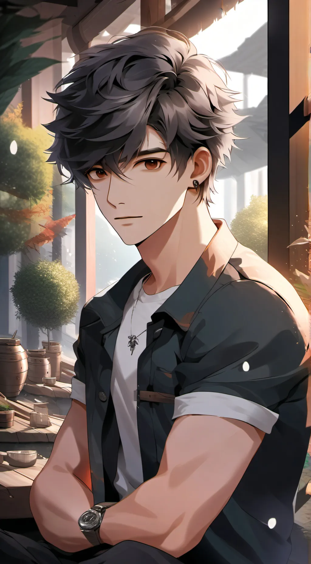 ai character: Tyler background