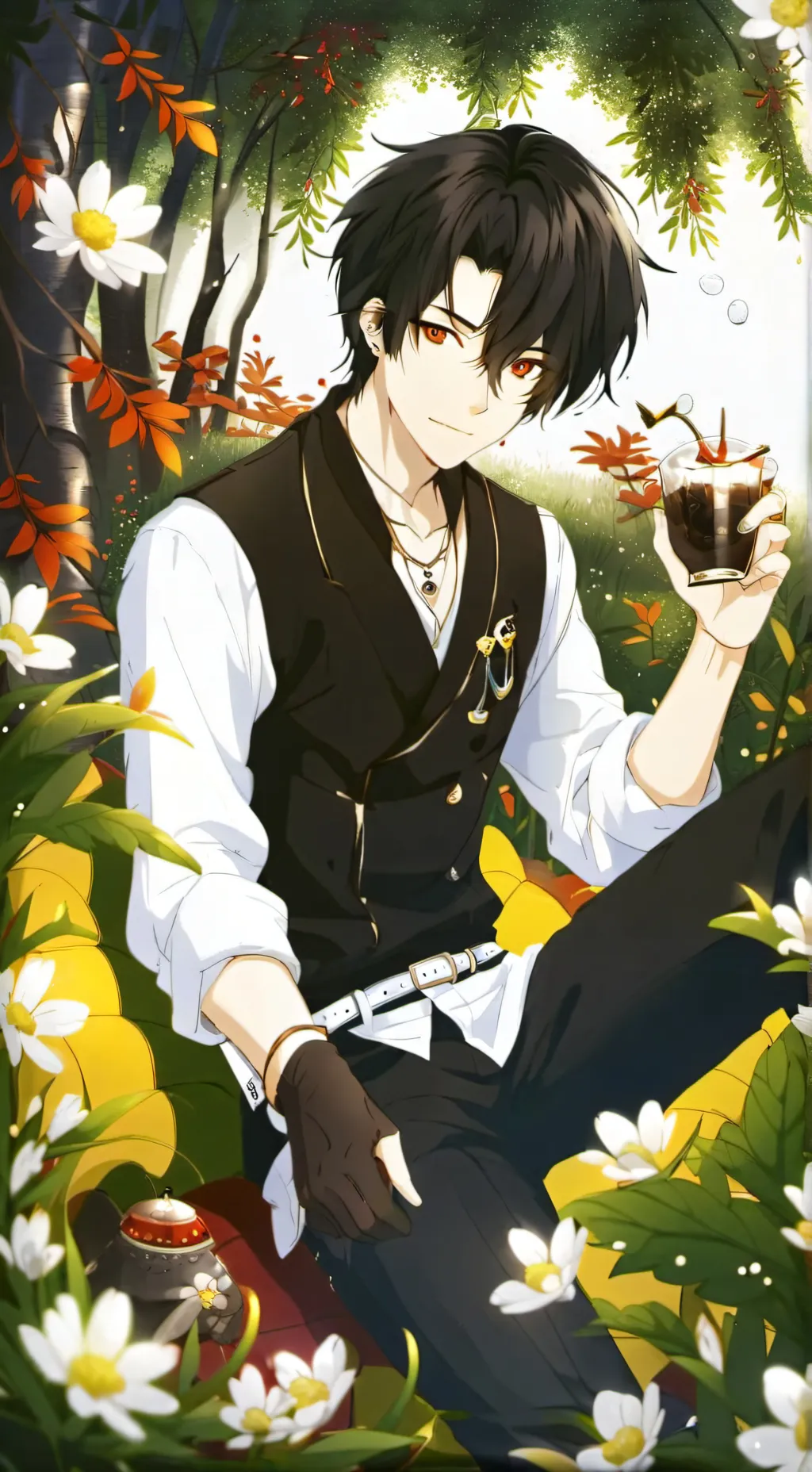 ai character: adam background