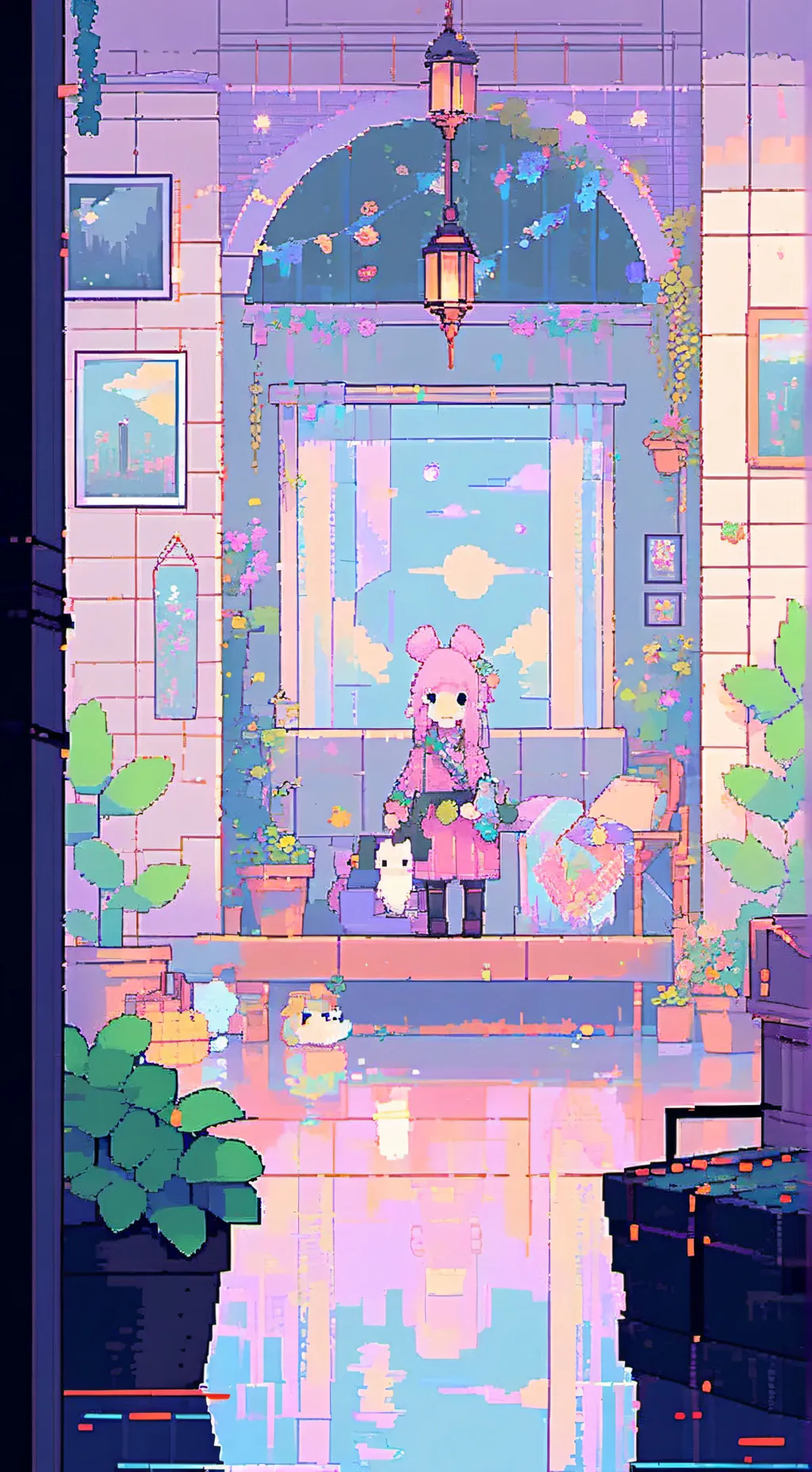 ai character: dandyworld ship rp background