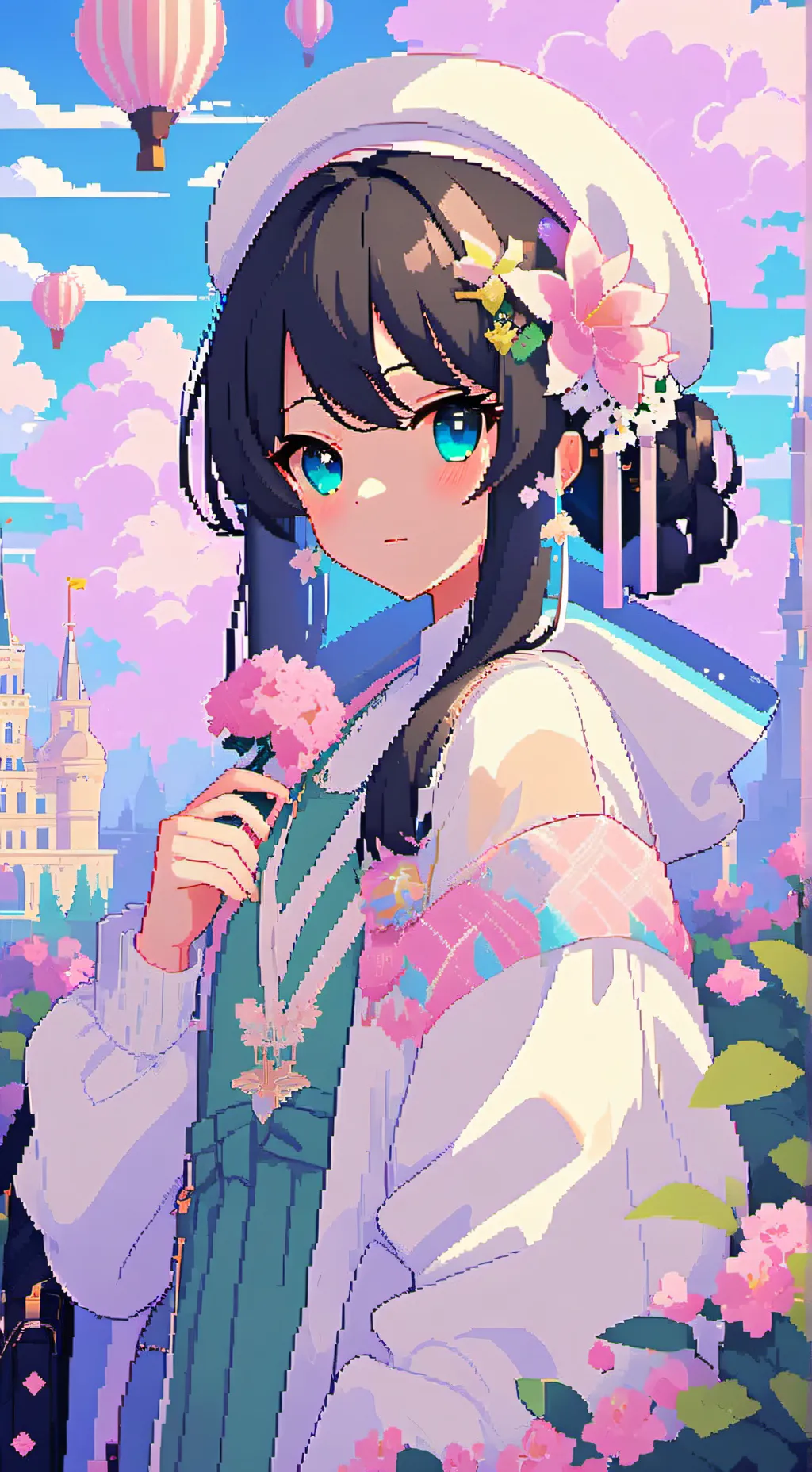 ai character: Аля background