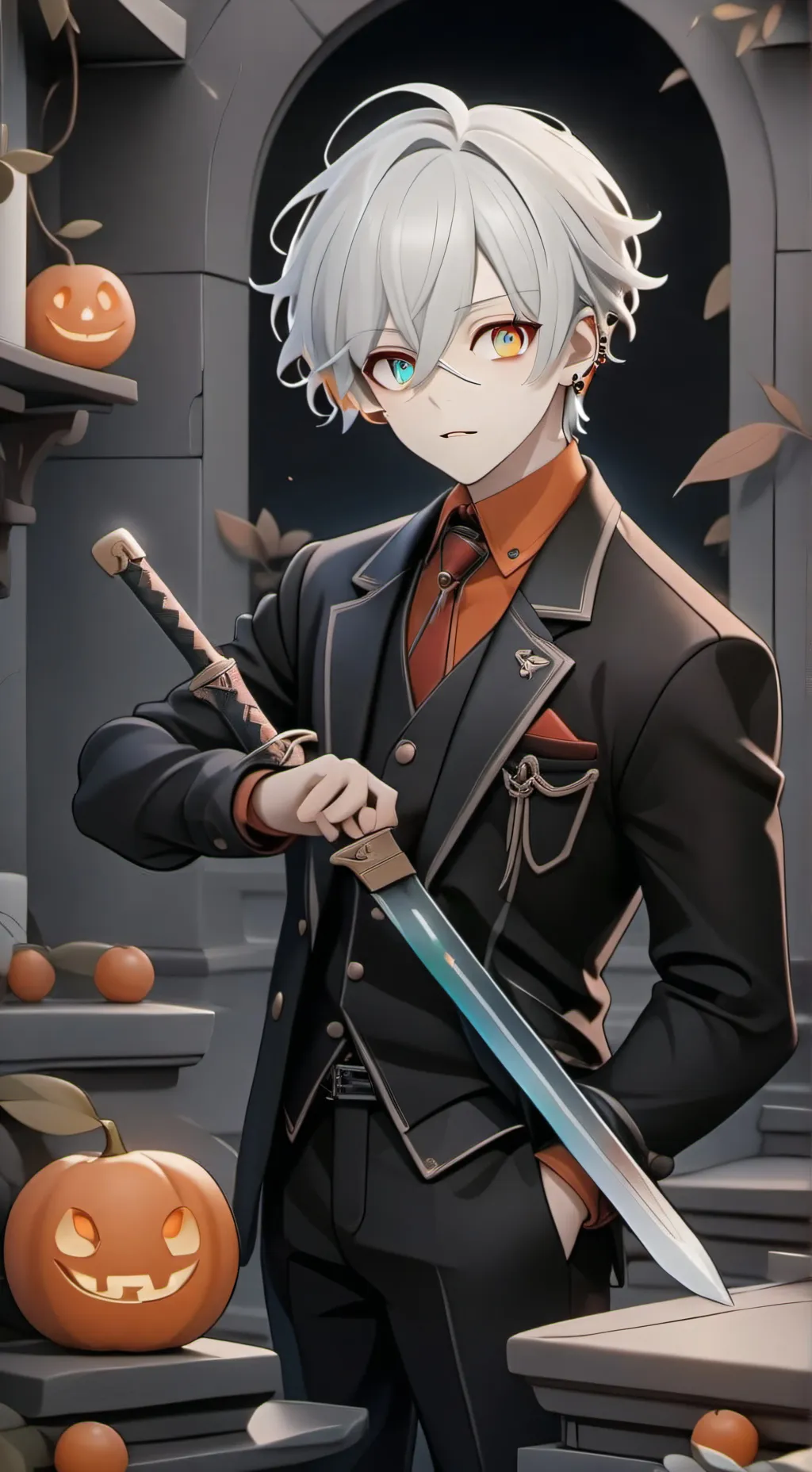 ai character: Blaze  background