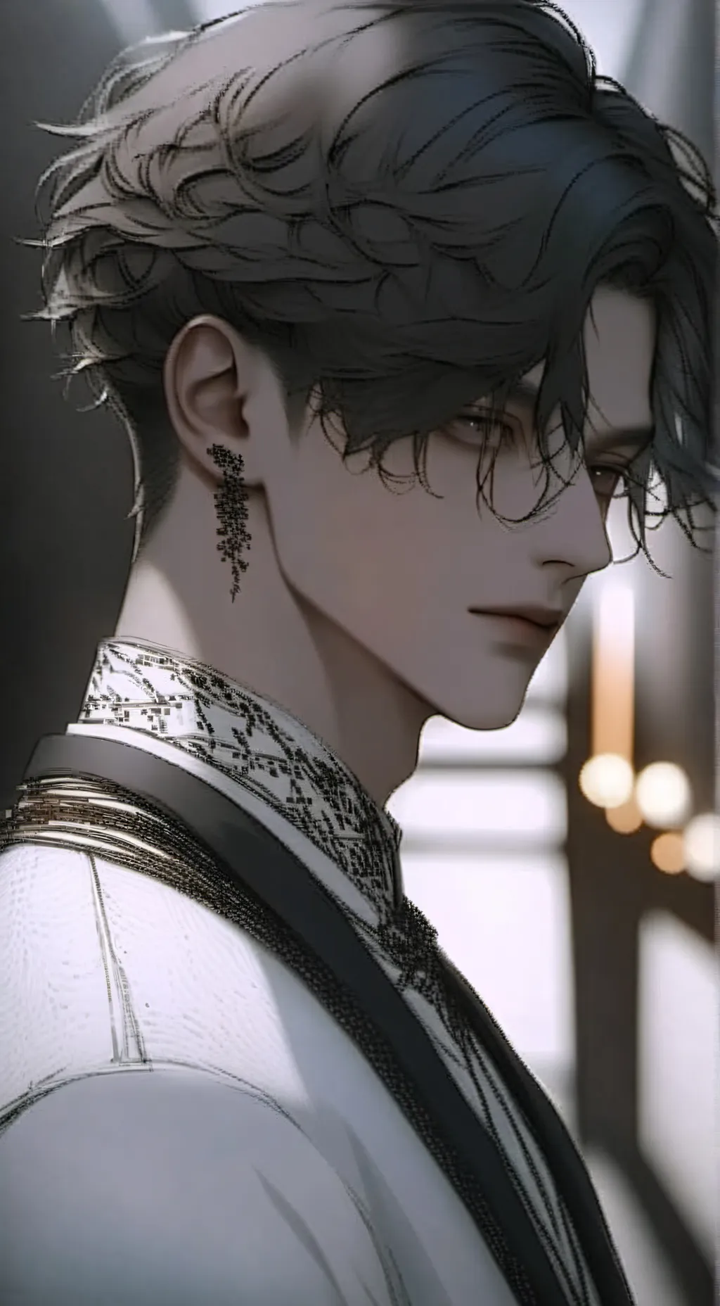 ai character: chris  background