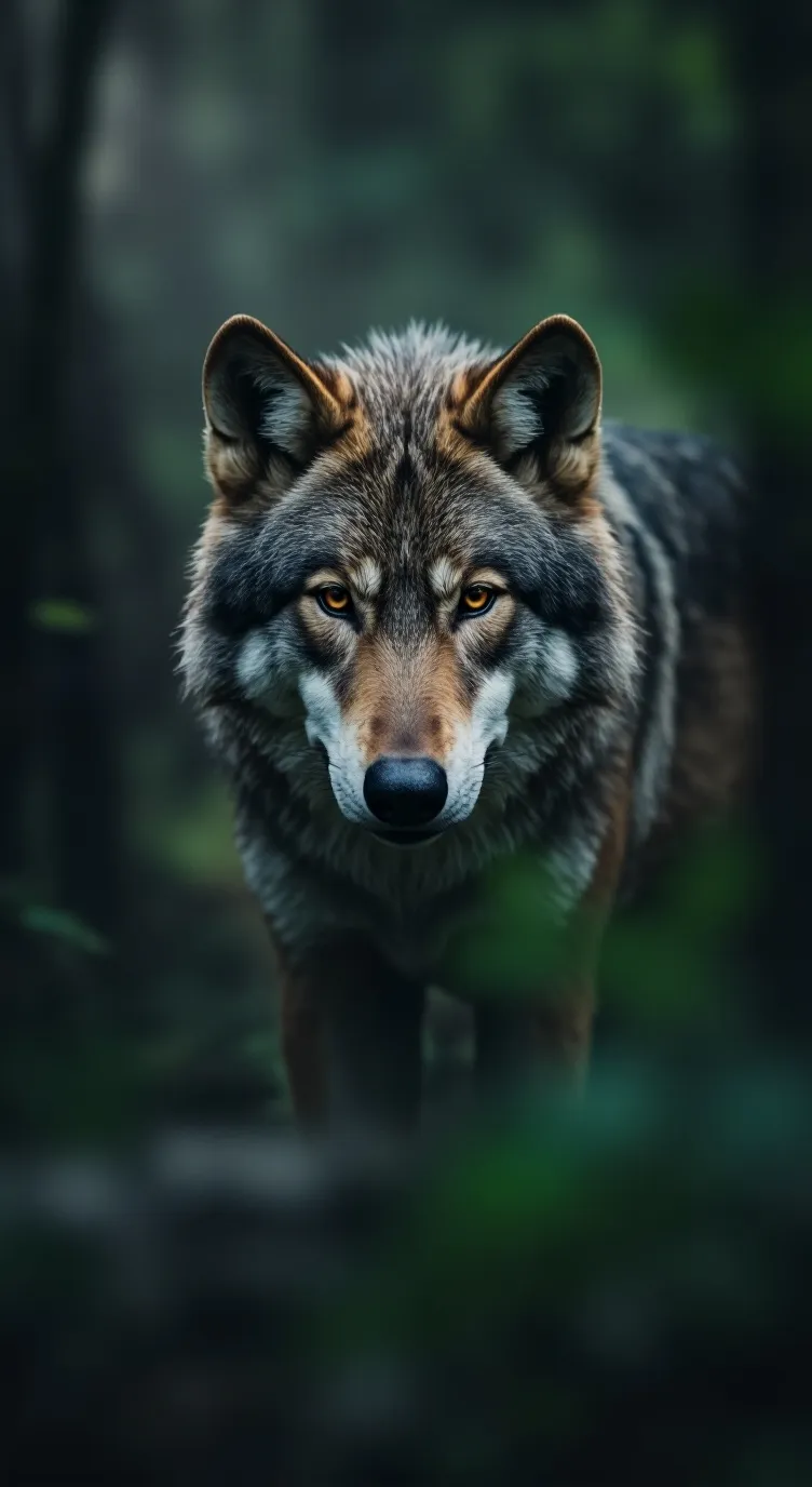 ai character: Wolf background