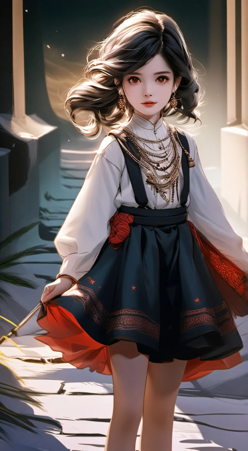 ai character: maria background