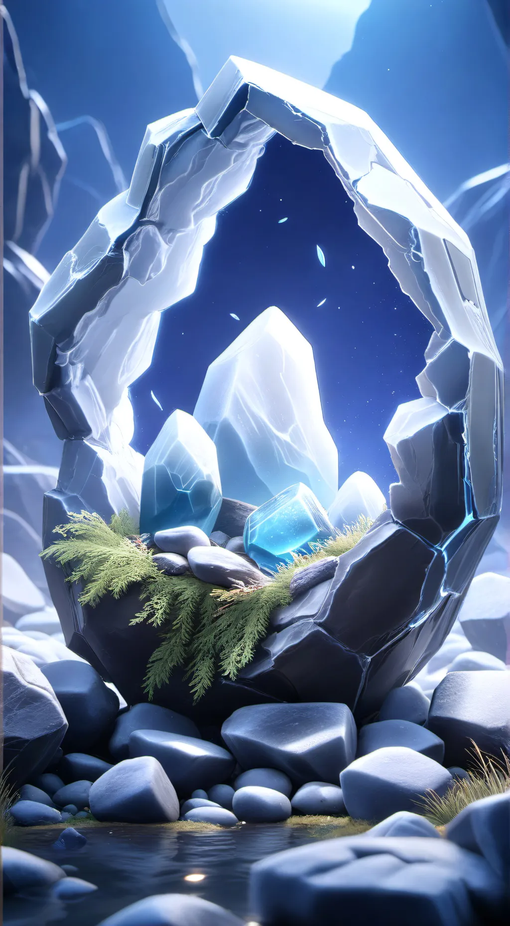 ai character:  🌹∩(A ROCK)∩🌹 background