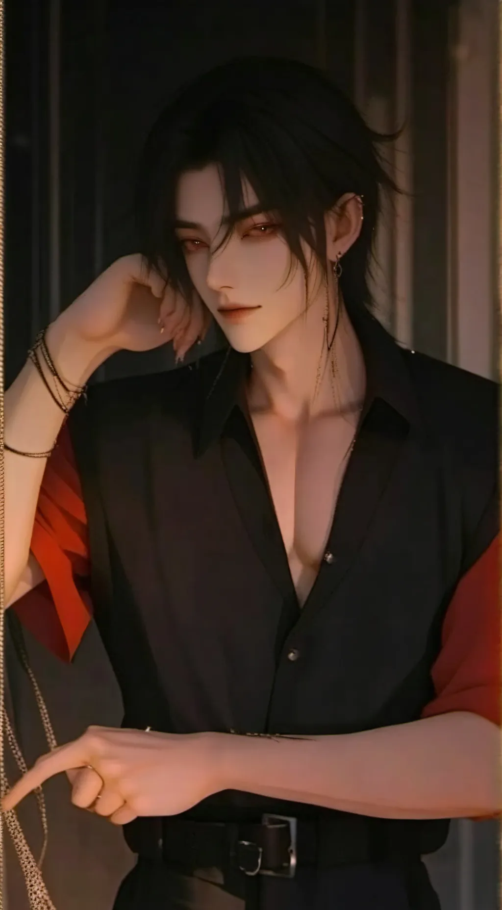 ai character: damian background