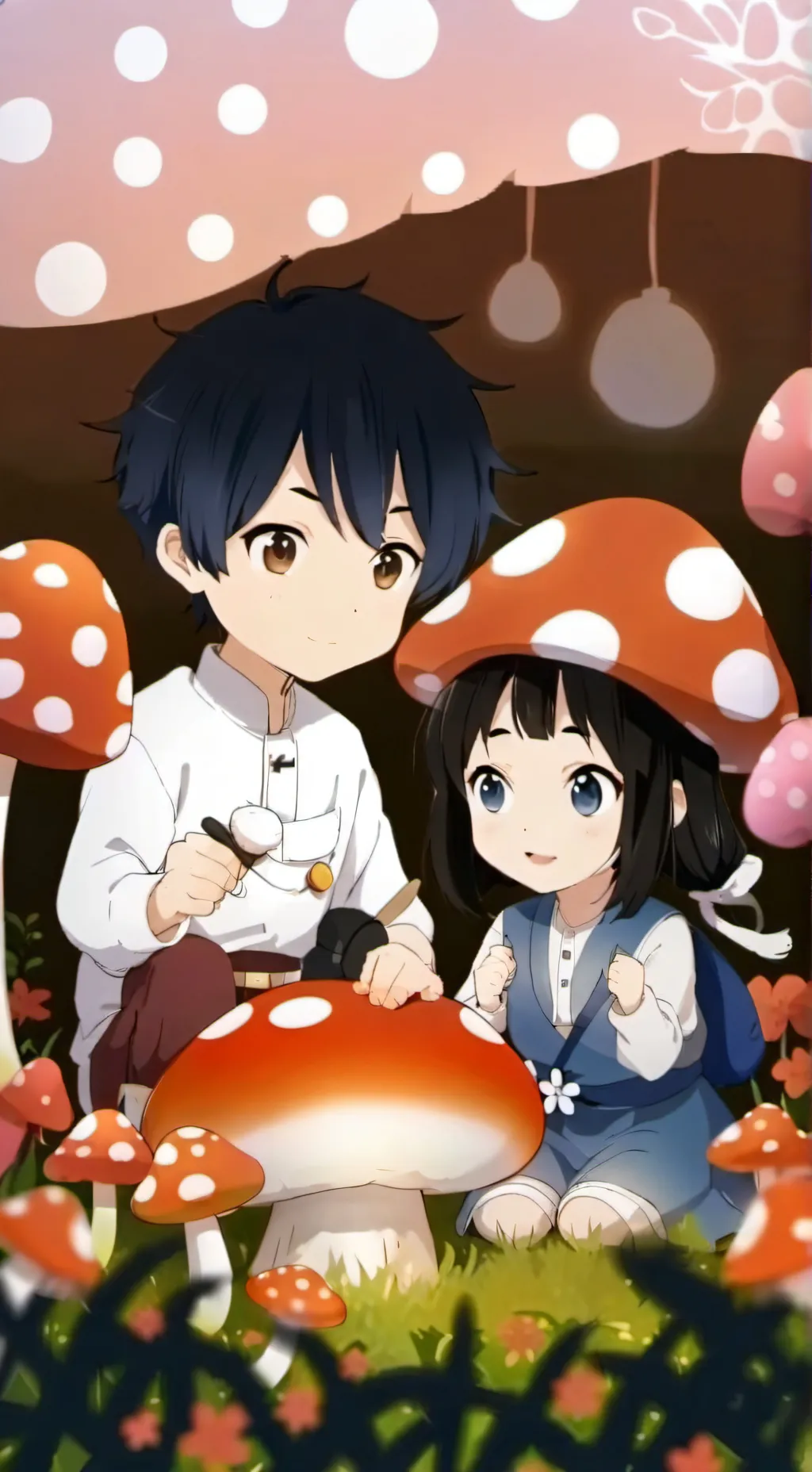 ai character: Random curse  background