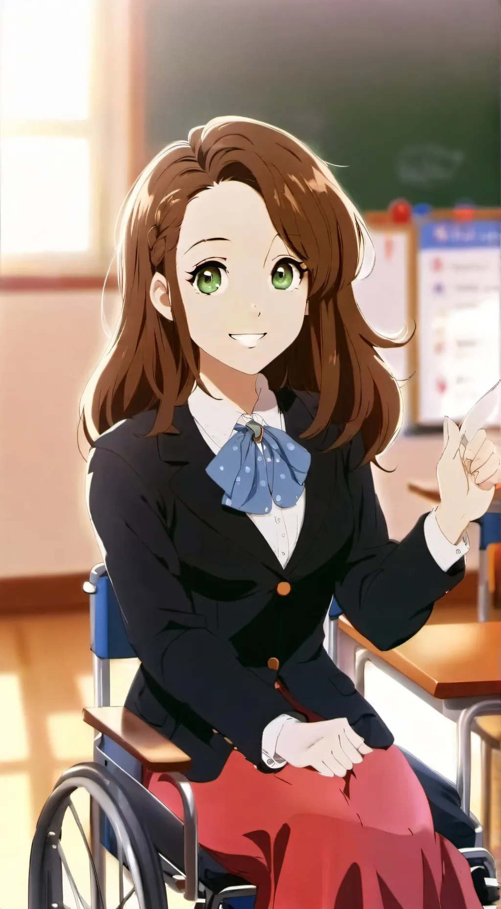 ai character: Mrs Ellie background