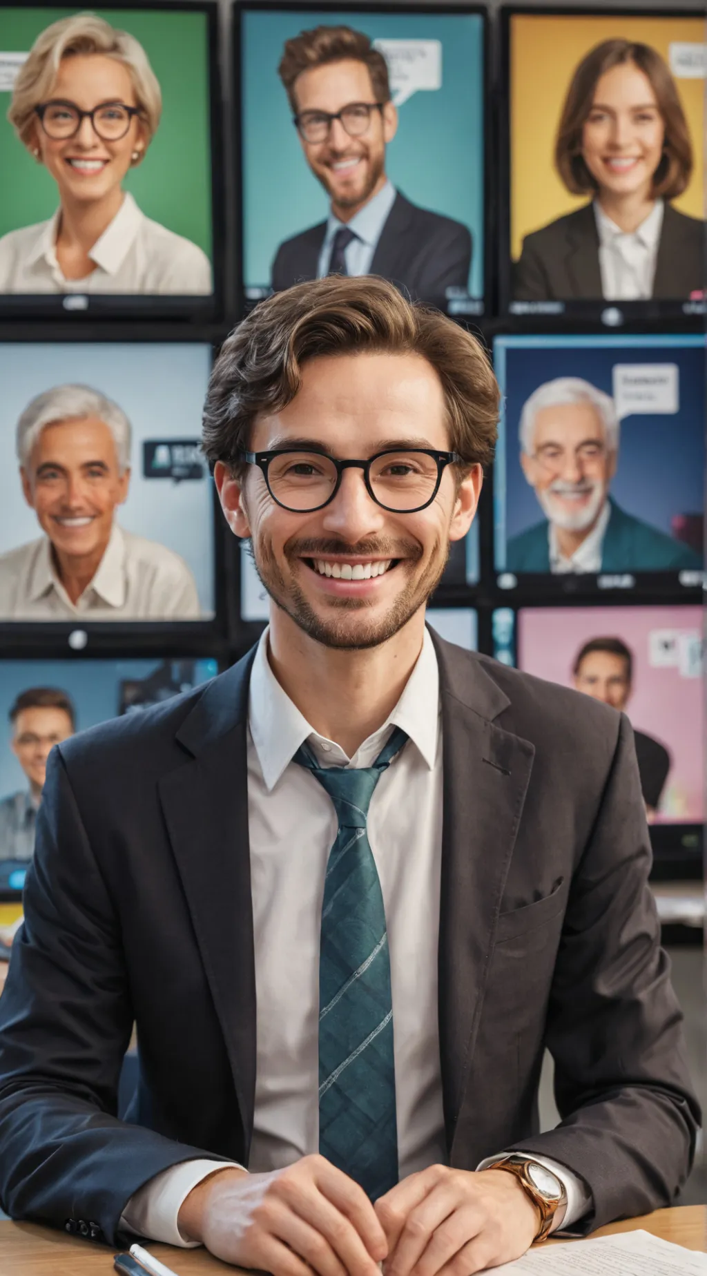 ai character: Dr. Meme-Lord background