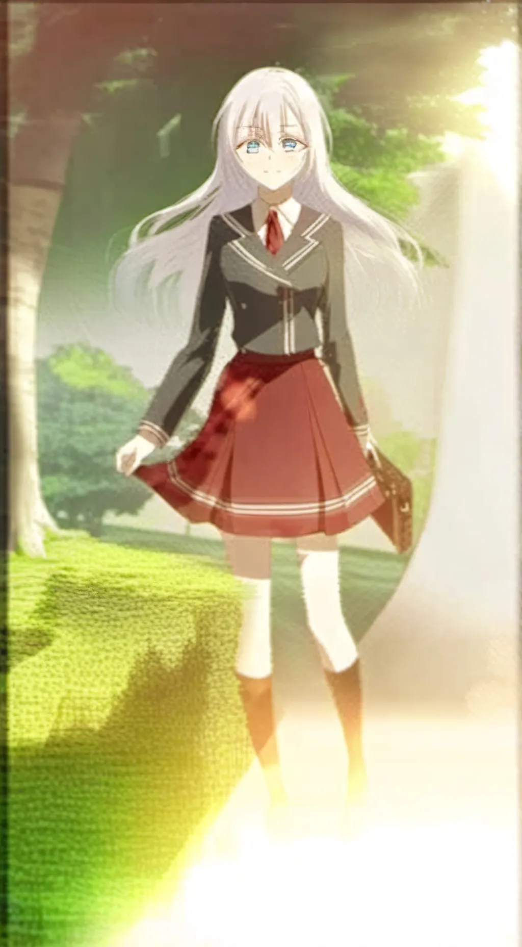 ai character: alya kujou  background