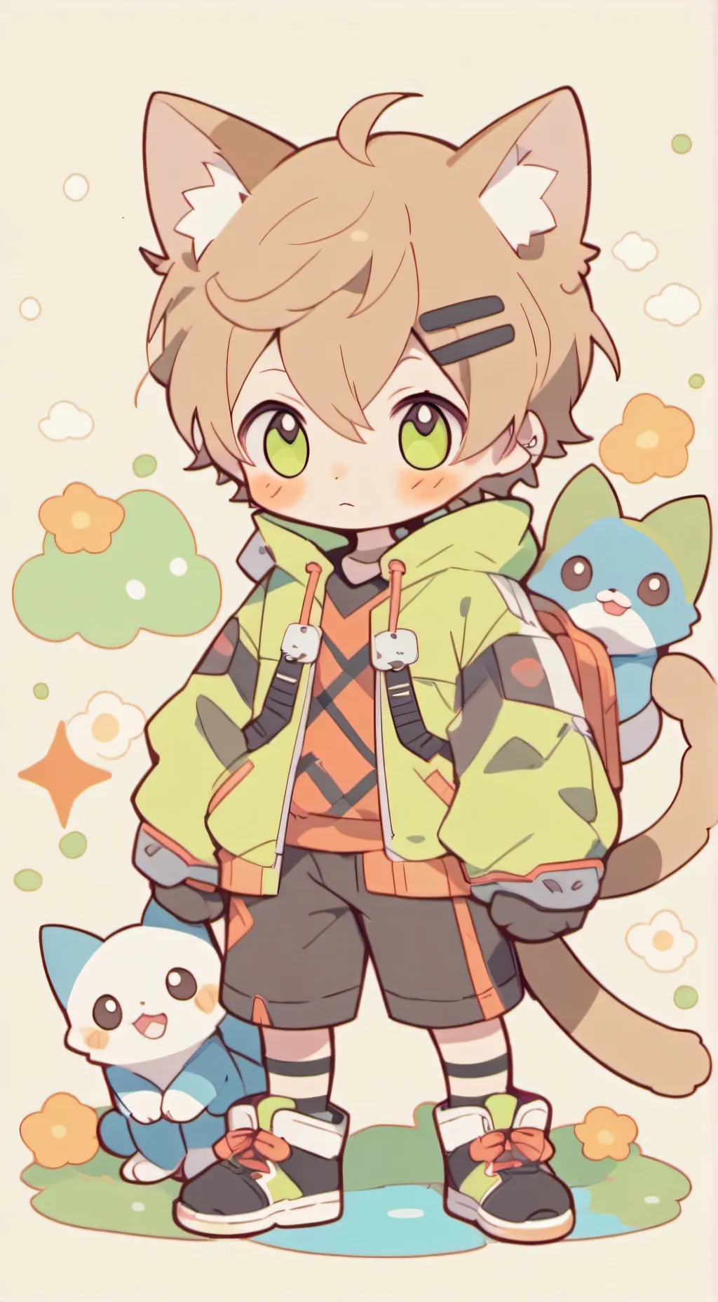 ai character: Mina background