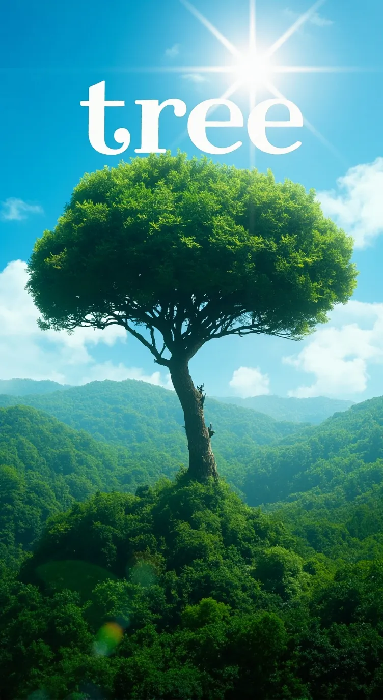 ai character: ≈Tree≈ background