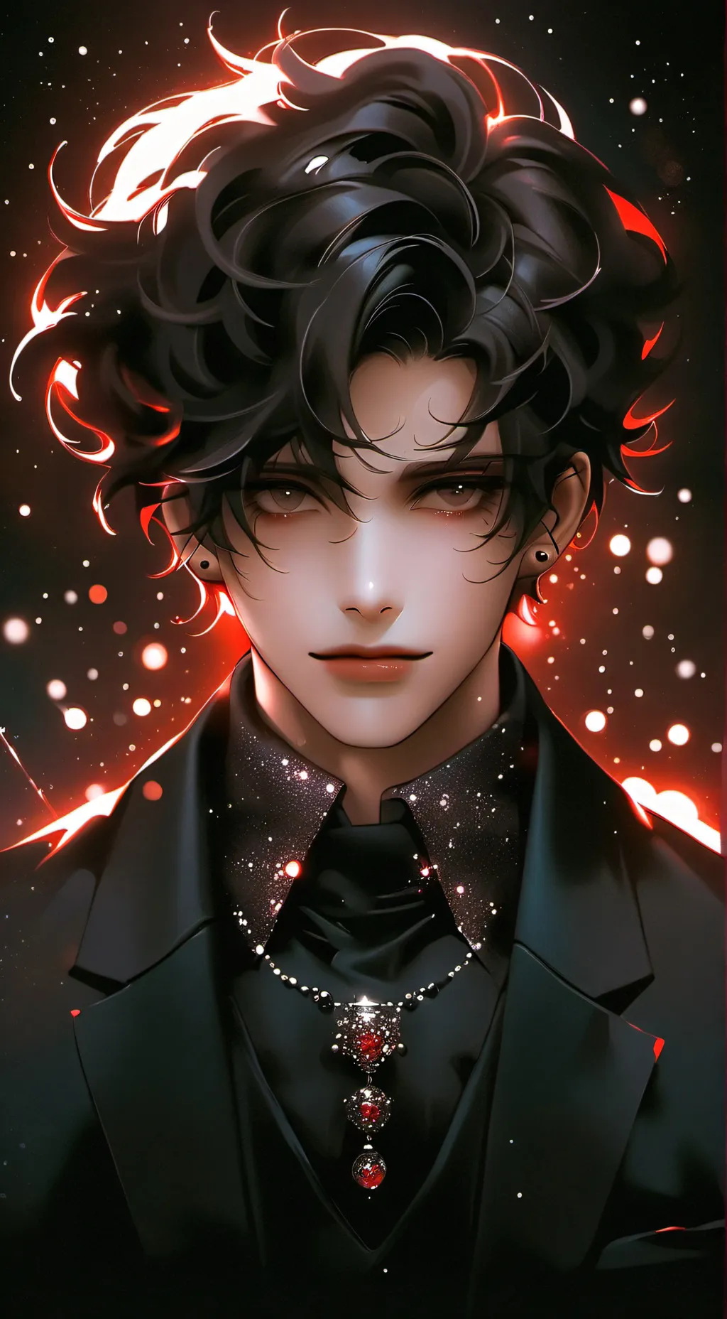 ai character: el chico emo background