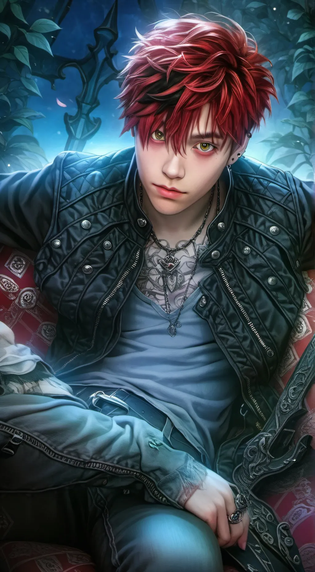 ai character: zayy background