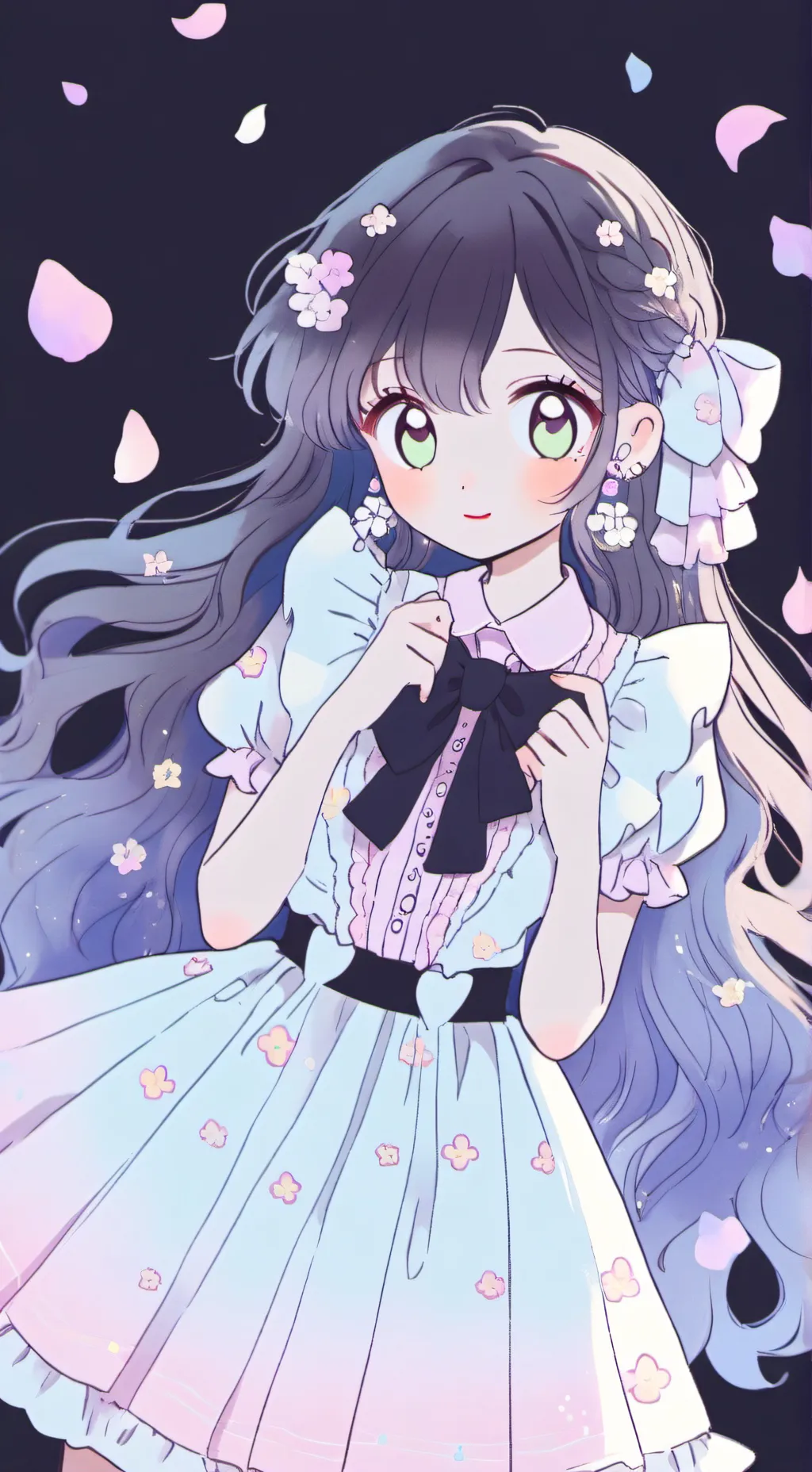 ai character: cats background