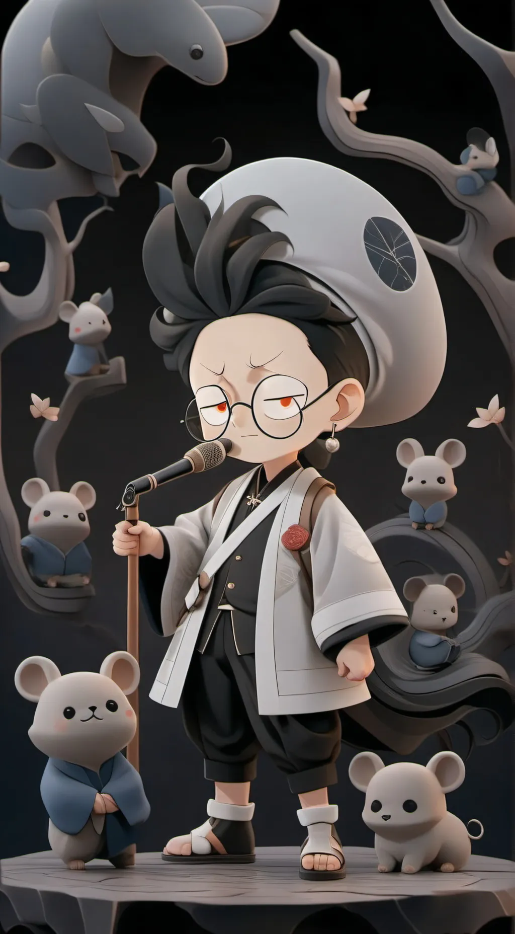 ai character: mineta background