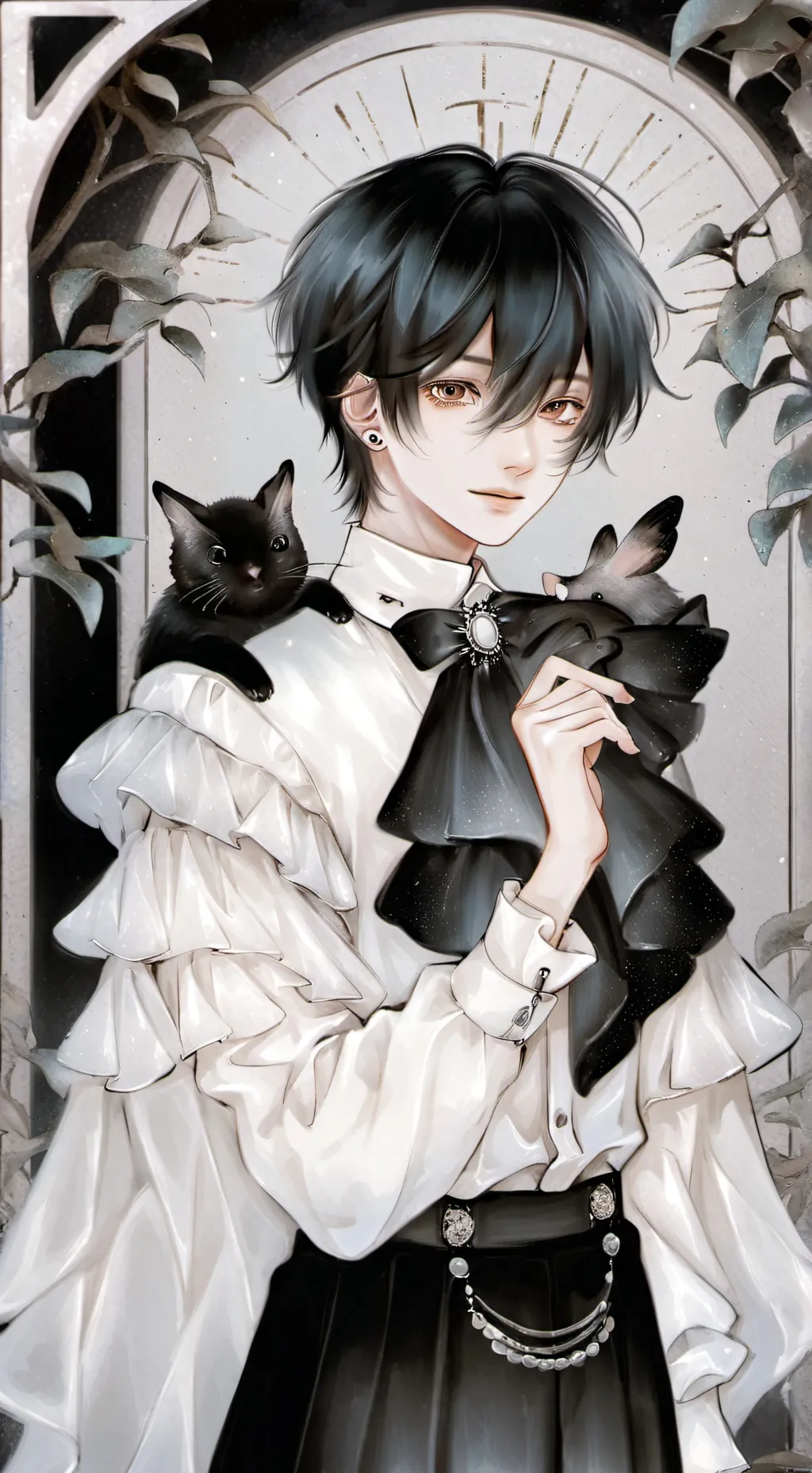 ai character: Lance 🤎 background